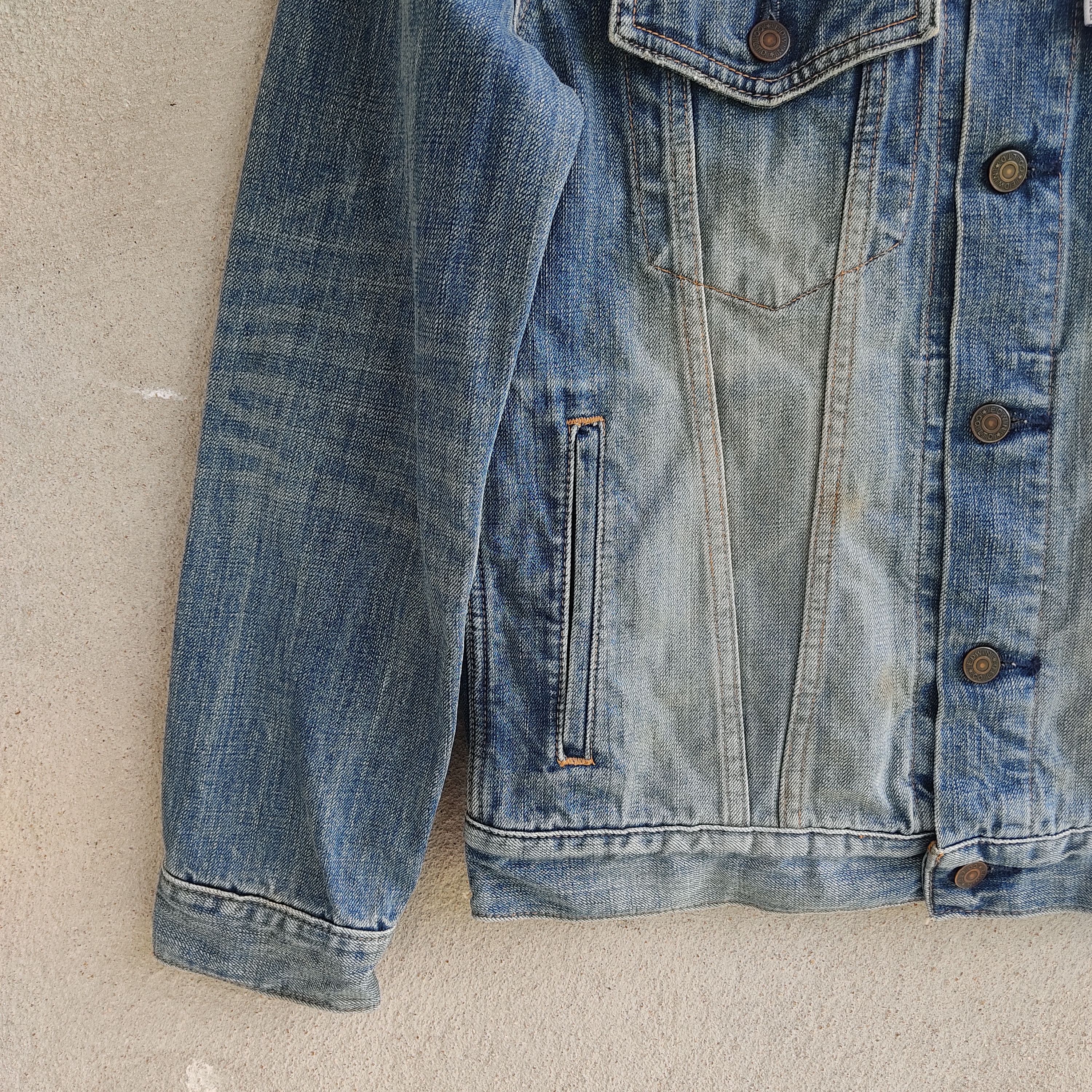 Edwin Vintage Edwin Faded Denim Jacket Size US M / EU 48-50 / 2 - 7 Thumbnail