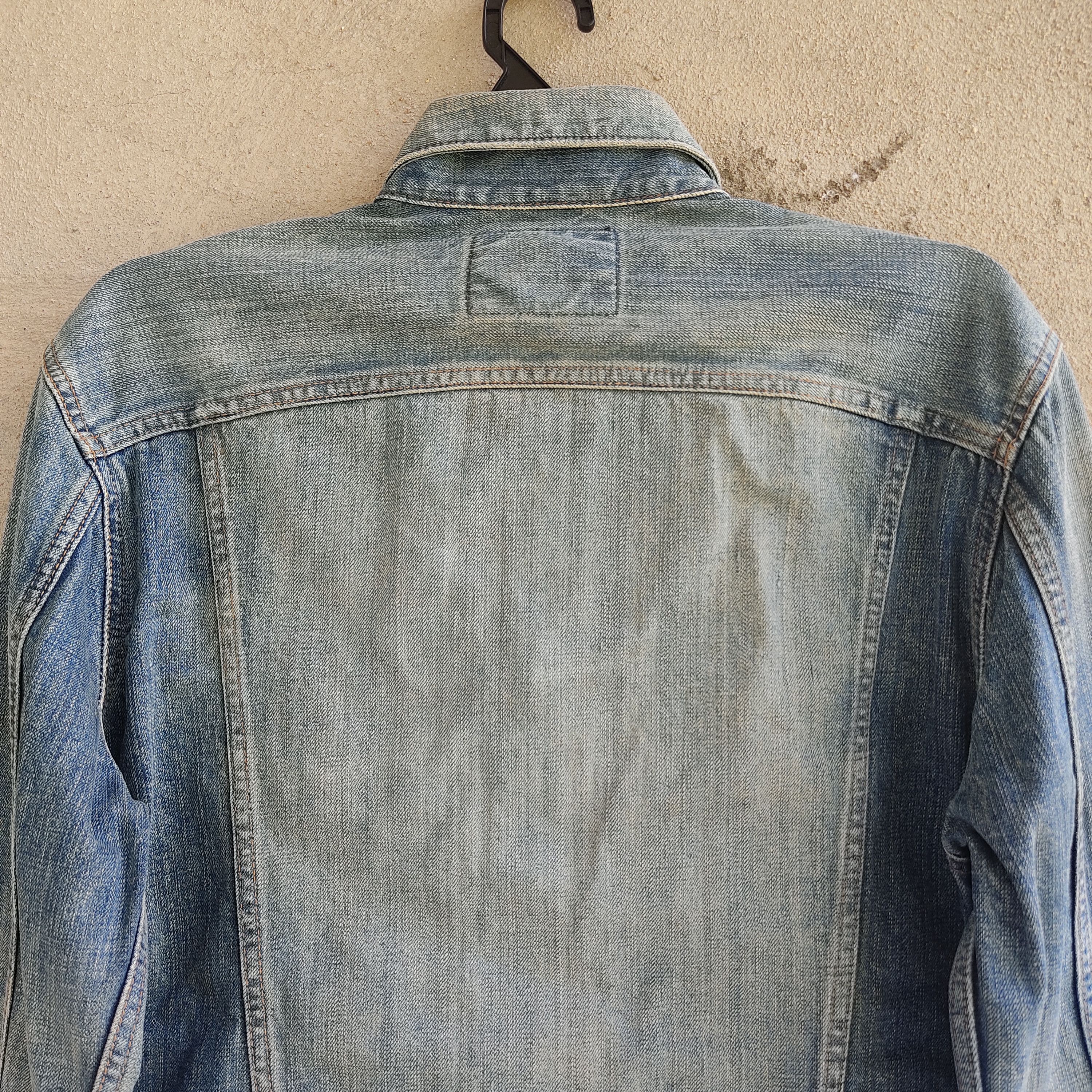 Edwin Vintage Edwin Faded Denim Jacket Size US M / EU 48-50 / 2 - 10 Thumbnail