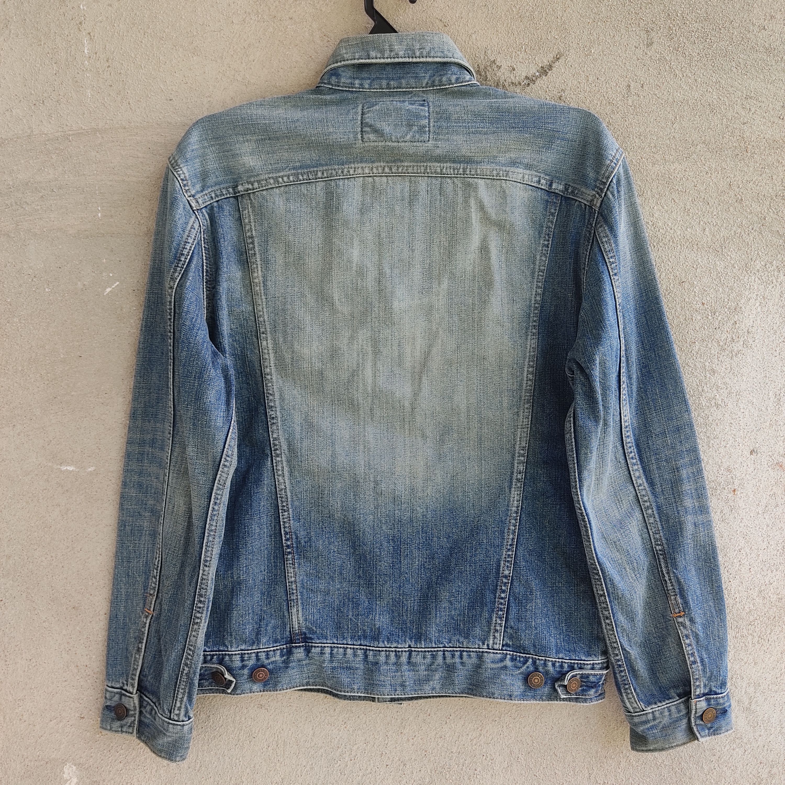 Edwin Vintage Edwin Faded Denim Jacket Size US M / EU 48-50 / 2 - 2 Thumbnail