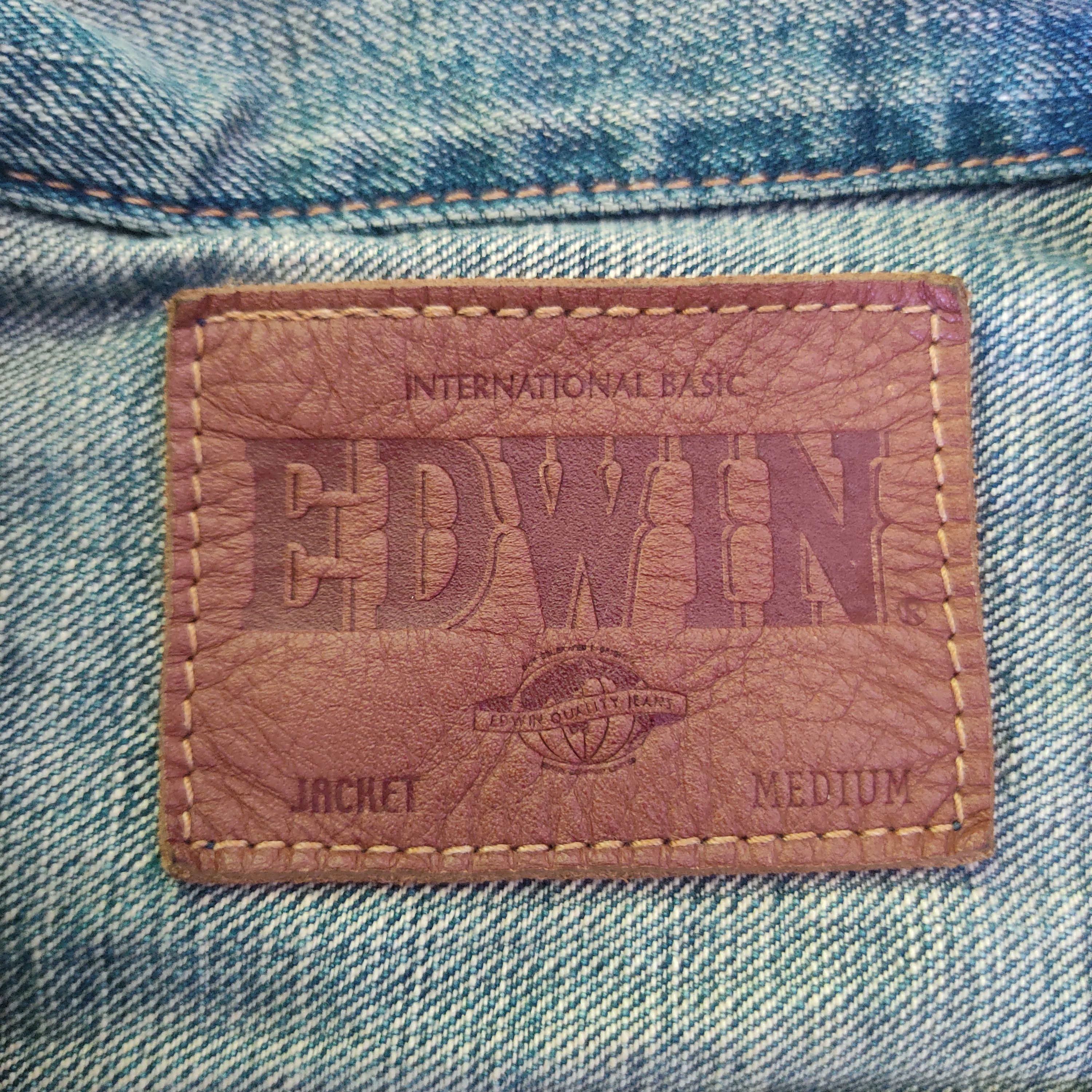 Edwin Vintage Edwin Faded Denim Jacket Size US M / EU 48-50 / 2 - 14 Thumbnail