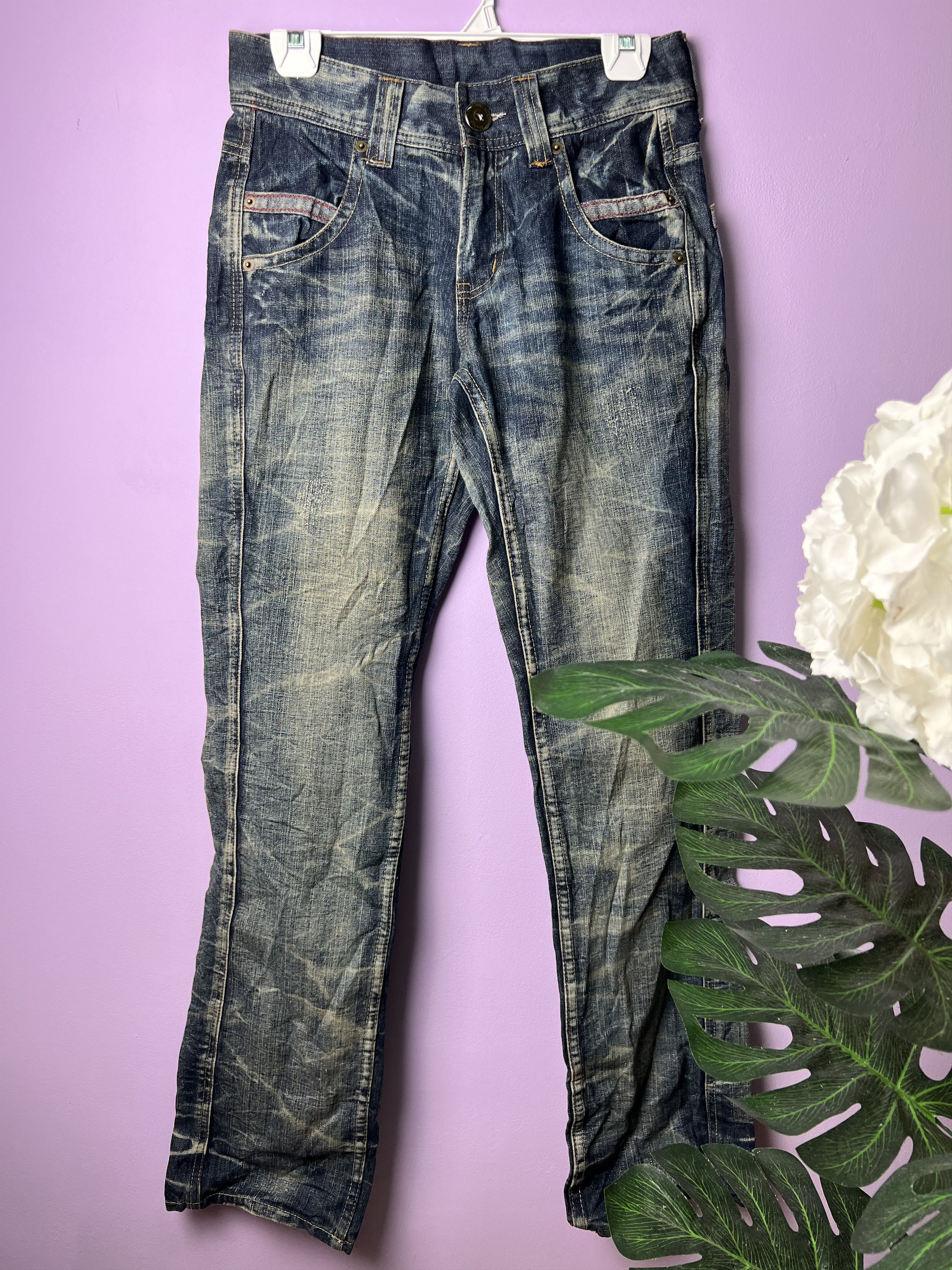 Japanese Brand 🔥BS Japanese Brand Distressed Denim Size US 30 / EU 46 - 2 Thumbnail