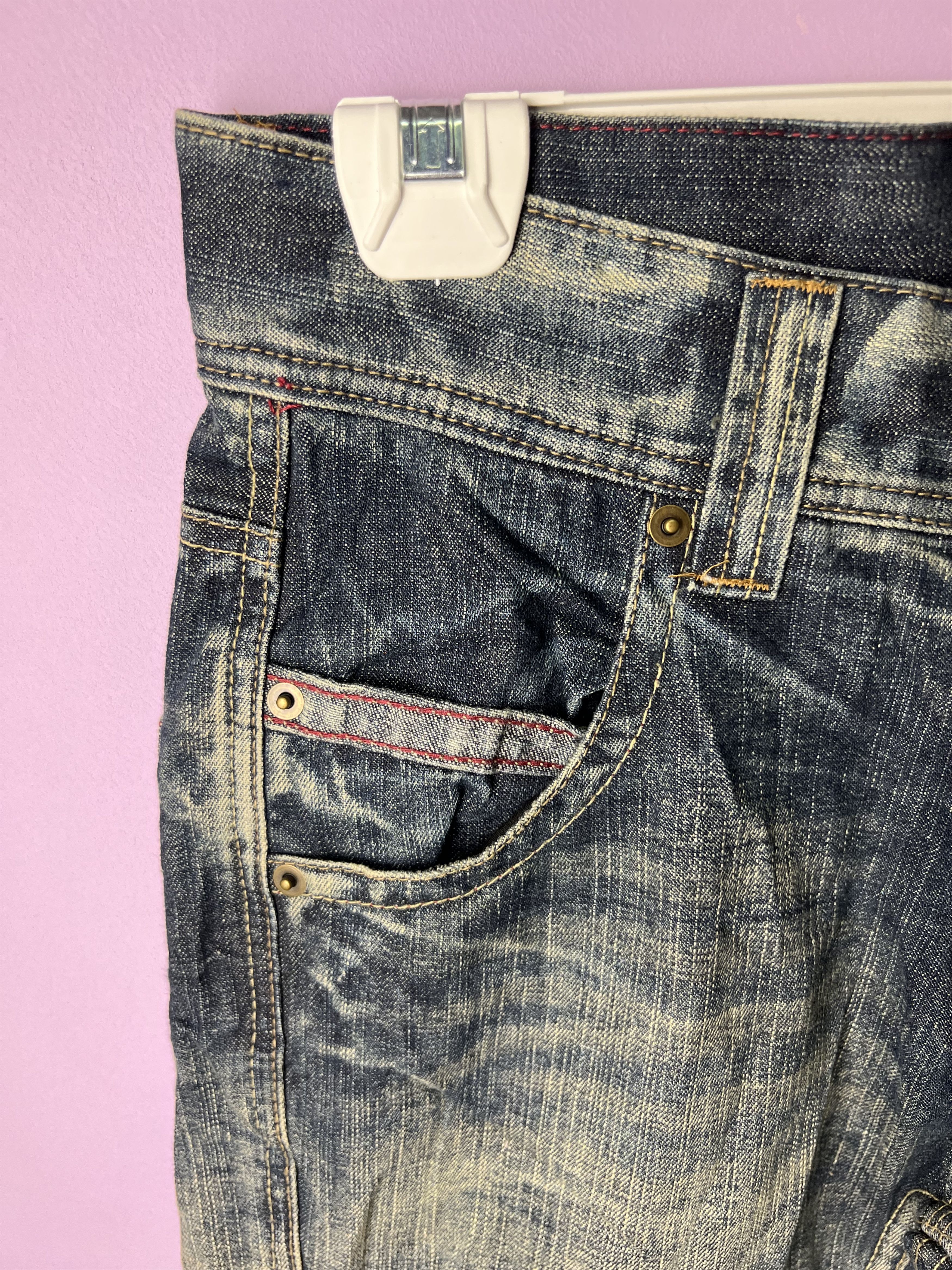 Japanese Brand 🔥BS Japanese Brand Distressed Denim Size US 30 / EU 46 - 8 Thumbnail