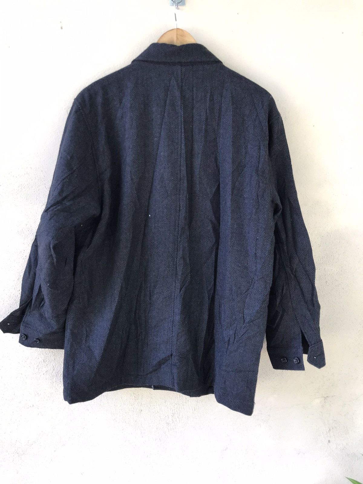 Japanese Brand Made in Japan Chore Wool jacket WorkWear Size US L / EU 52-54 / 3 - 3 Thumbnail