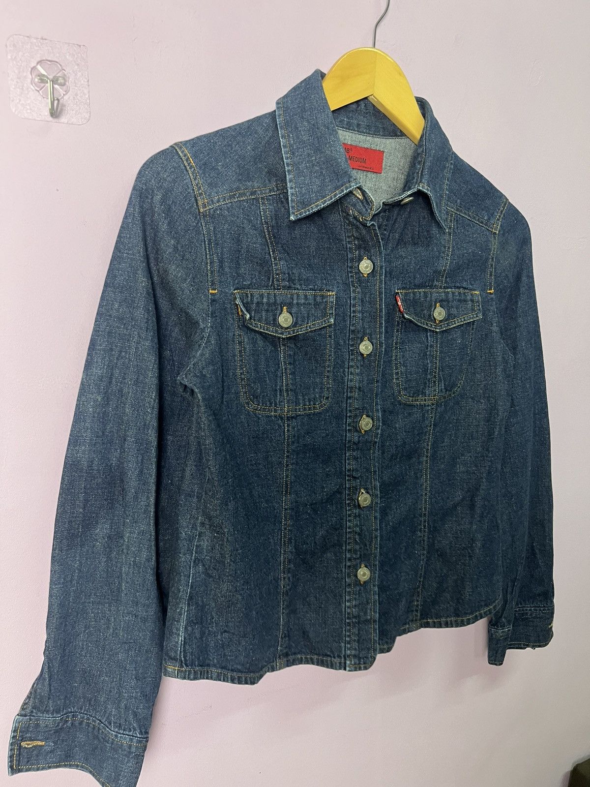 Levi's 🔥Levis Red Tab Ladies Denim Jacket Size S / US 4 / IT 40 - 7 Thumbnail