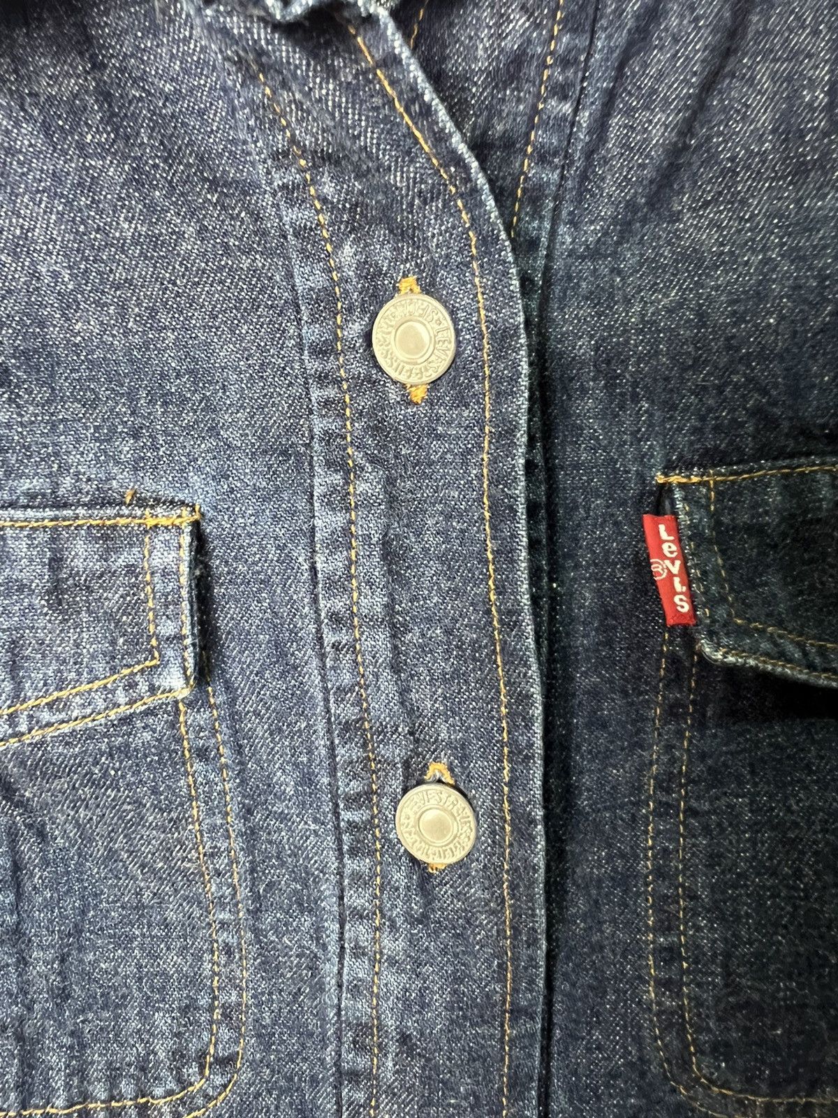 Levi's 🔥Levis Red Tab Ladies Denim Jacket Size S / US 4 / IT 40 - 8 Thumbnail