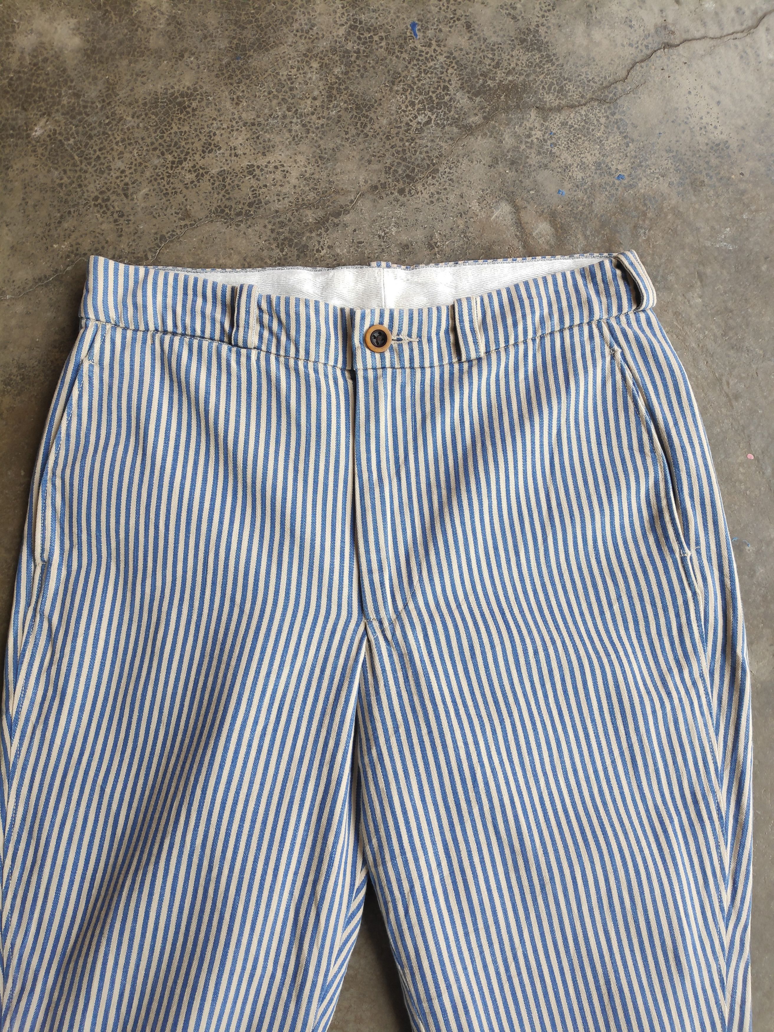 45rpm Vintage 45Rpm Hickory Victorian Bondage Japanese Pants Size US 29 - 3 Thumbnail