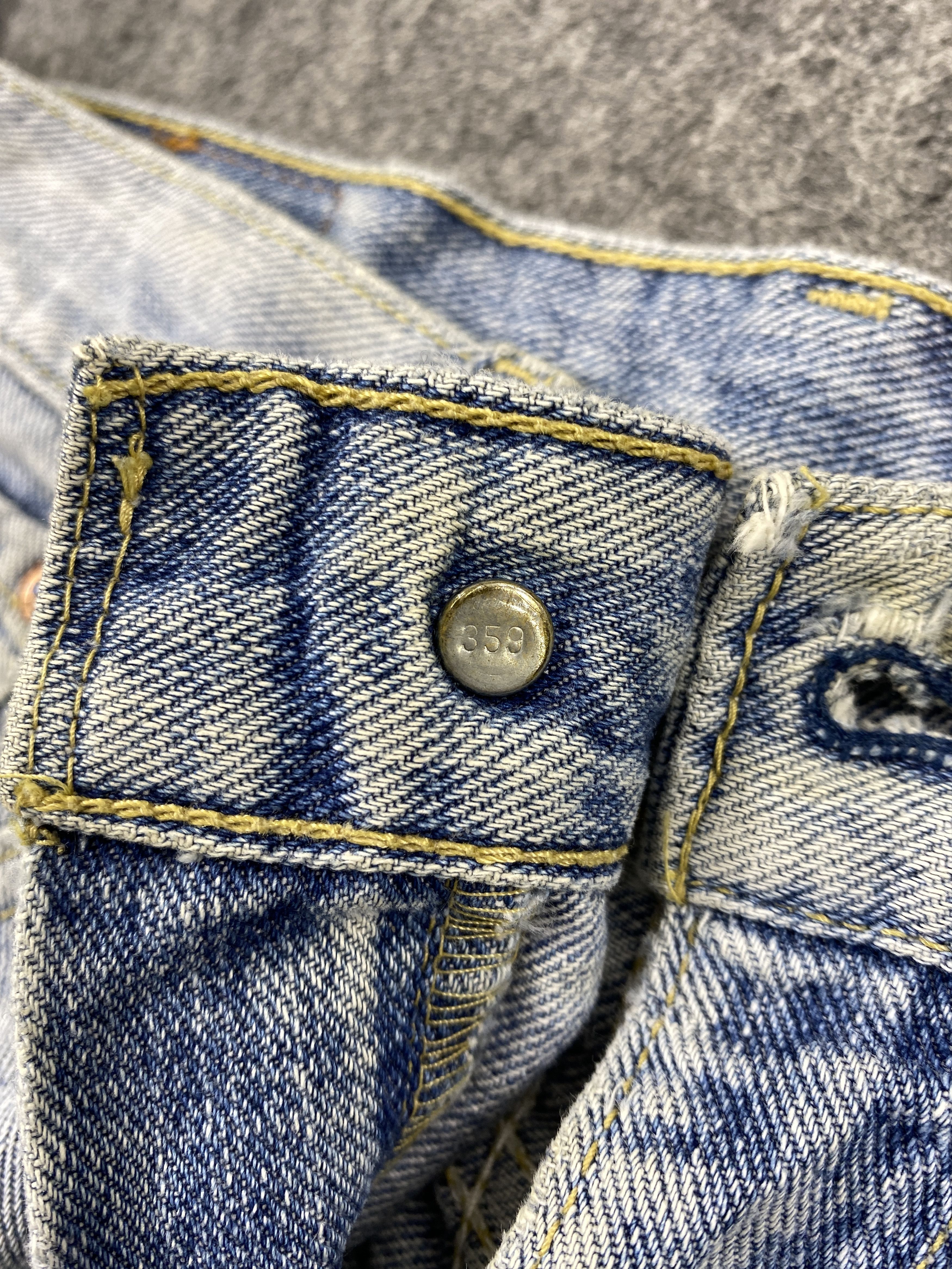 Levi's Light Blue Wash Vintage Levi's 533 32x32 Denim -JN1494 Size US 32 / EU 48 - 7 Thumbnail