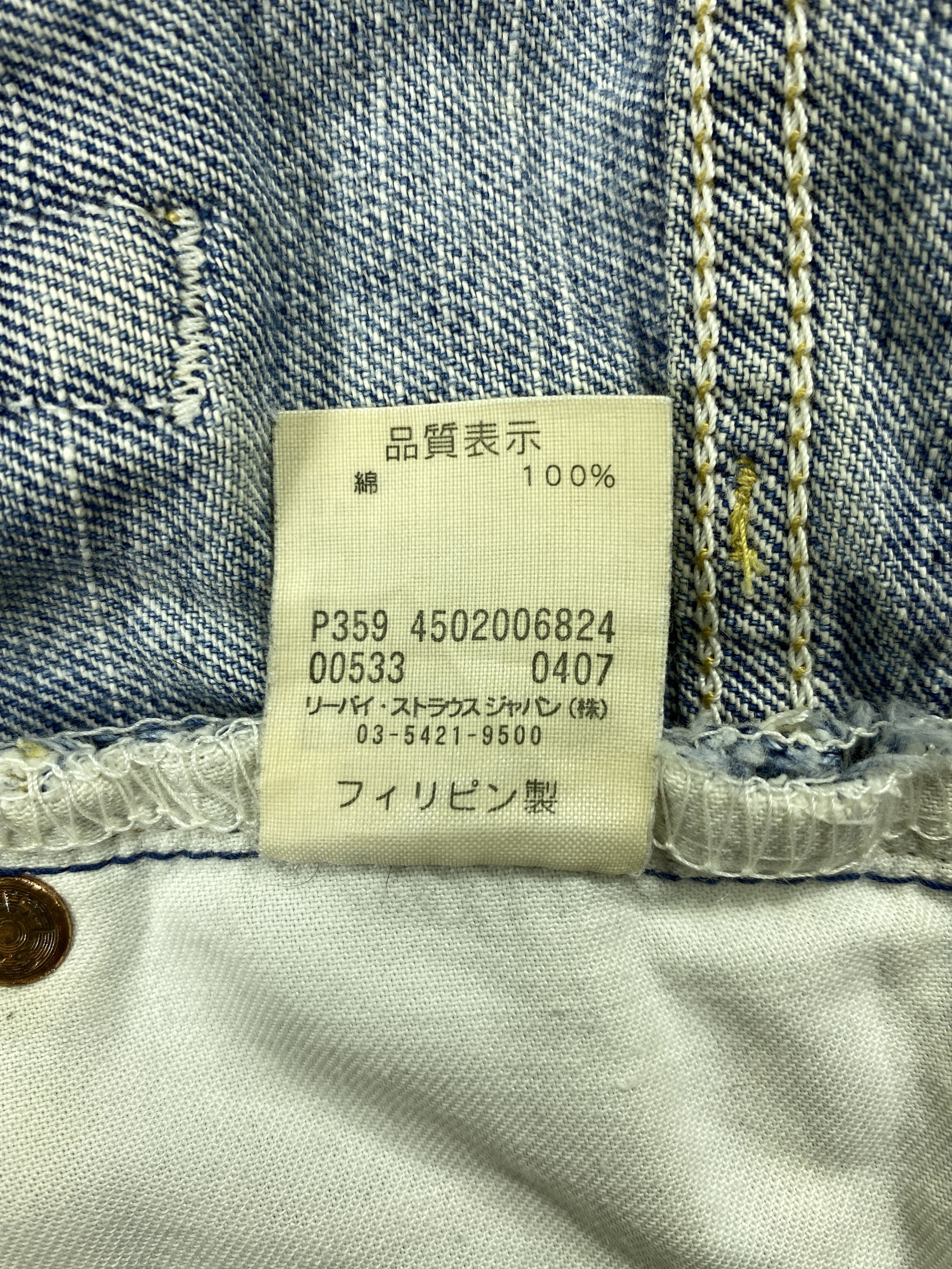 Levi's Light Blue Wash Vintage Levi's 533 32x32 Denim -JN1494 Size US 32 / EU 48 - 9 Thumbnail