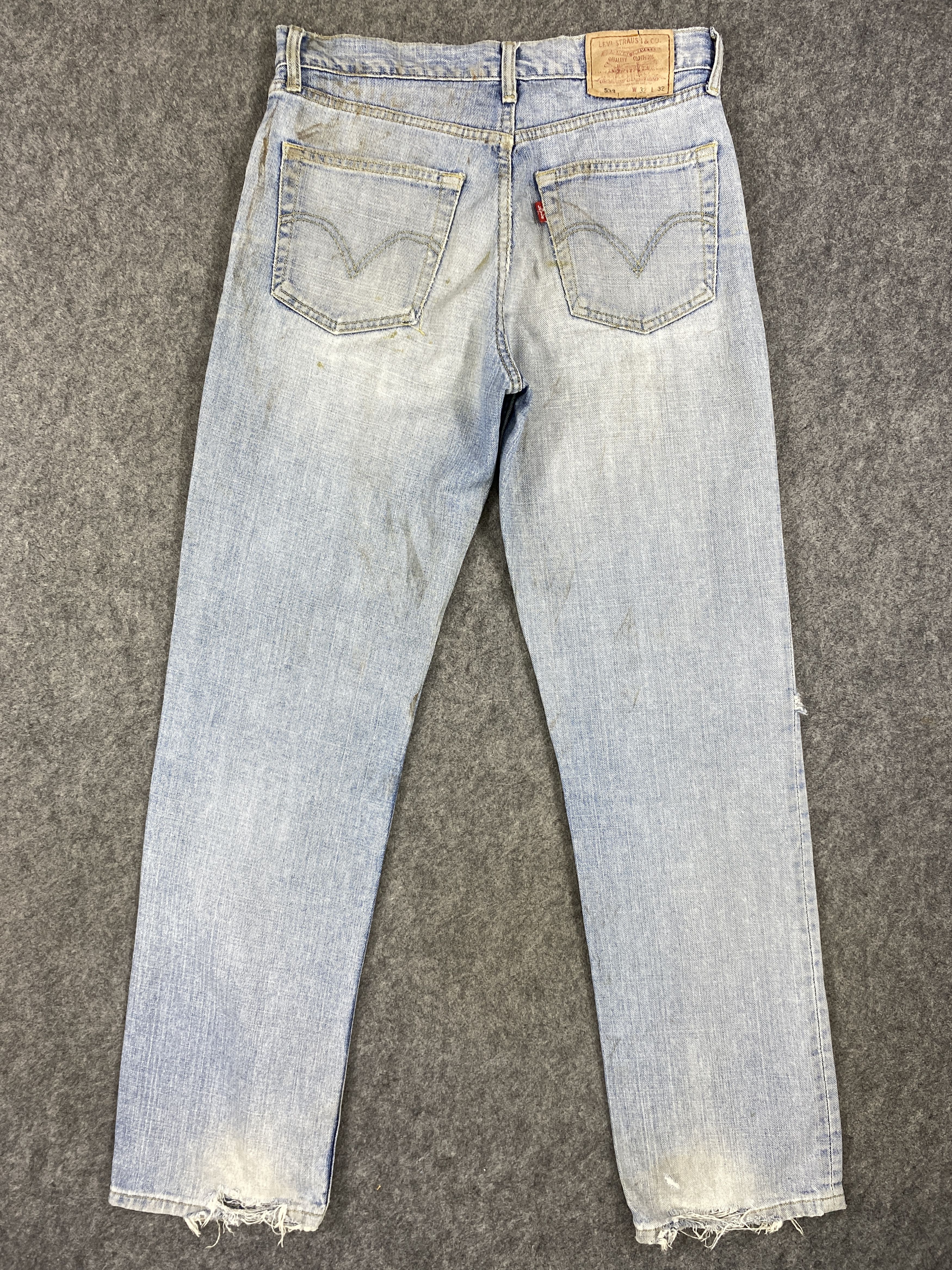 Levi's Light Blue Wash Vintage Levi's 533 32x32 Denim -JN1494 Size US 32 / EU 48 - 2 Thumbnail