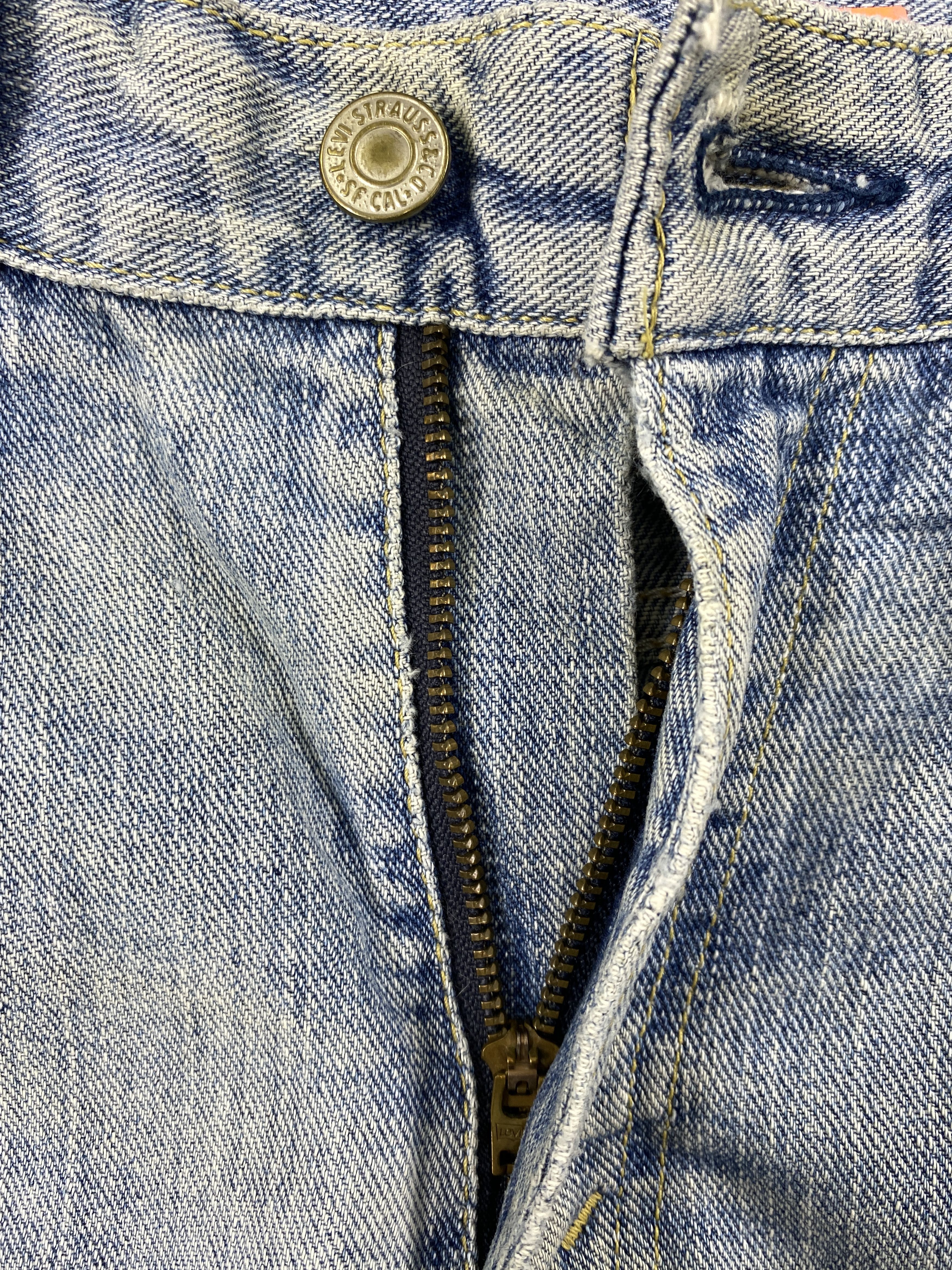 Levi's Light Blue Wash Vintage Levi's 533 32x32 Denim -JN1494 Size US 32 / EU 48 - 6 Thumbnail