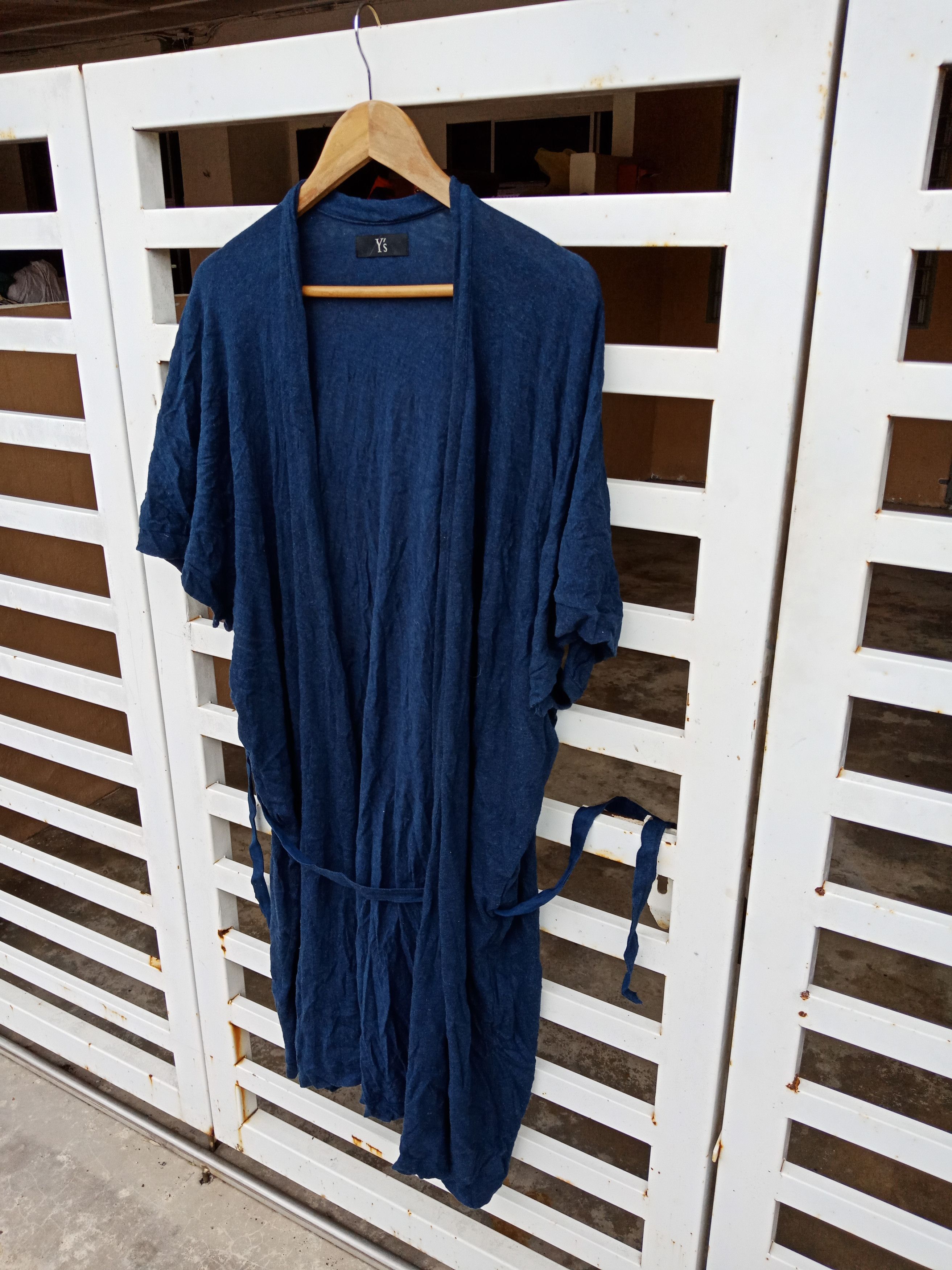 Yohji Yamamoto Yohji Yamamoto Cotton Cloaks Capes Size US L / EU 52-54 / 3 - 4 Thumbnail