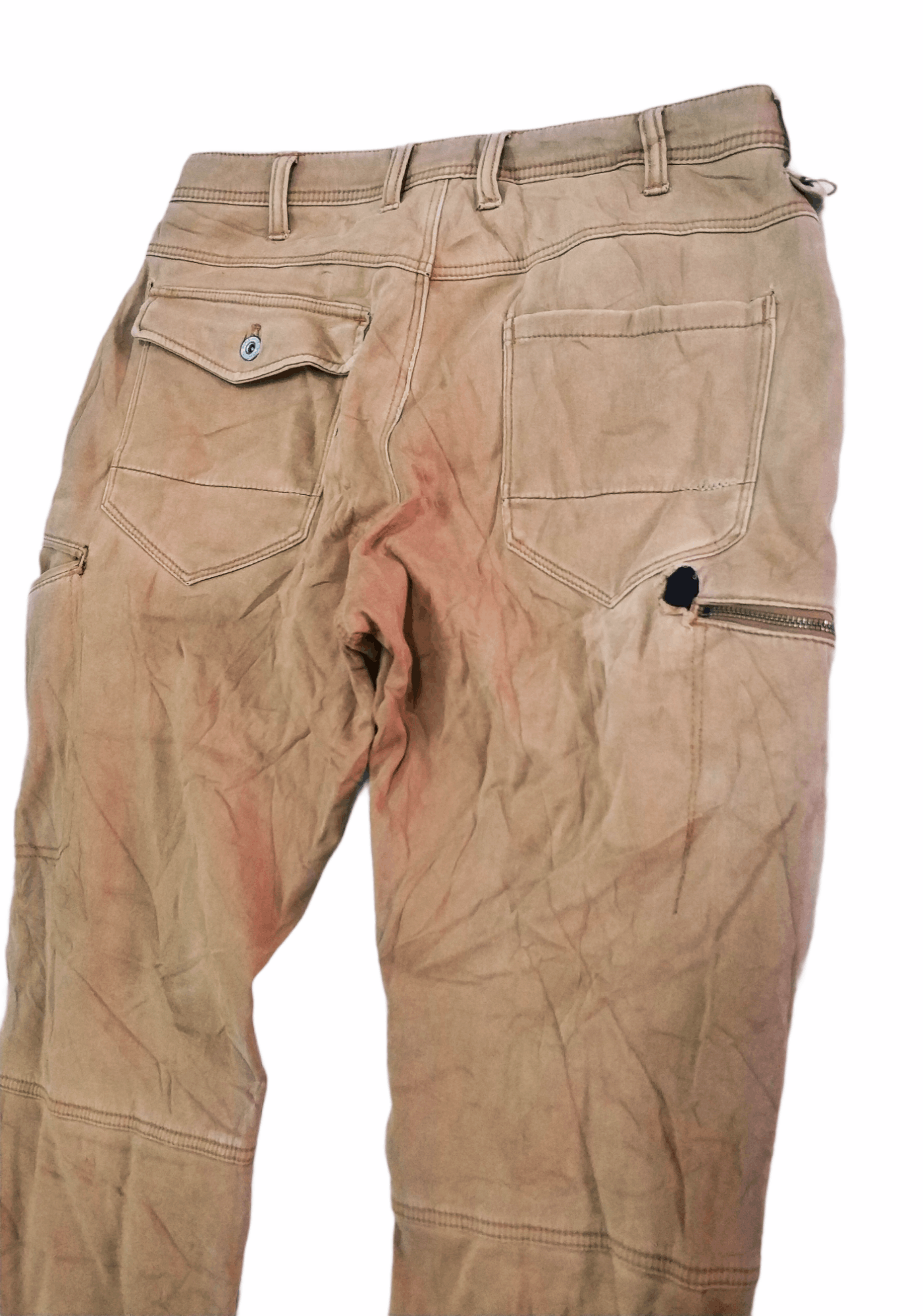 Japanese Brand 🔥Distressed Six Pockets Fieldcore Cargo Pants Size US 33 - 6 Thumbnail