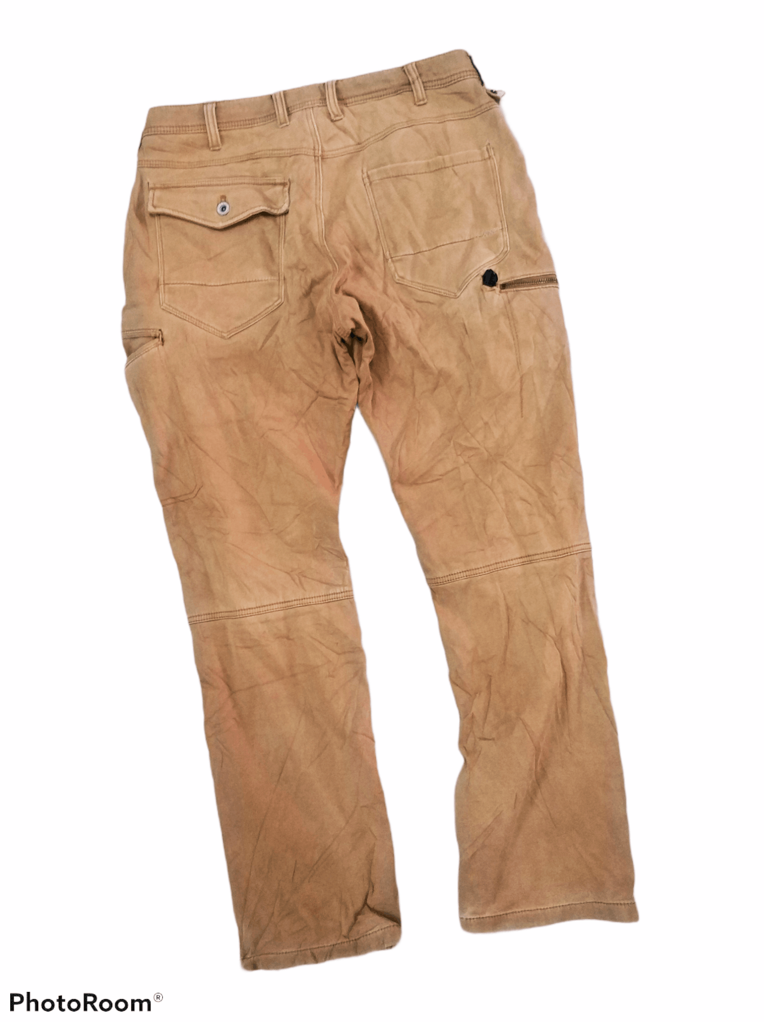 Japanese Brand 🔥Distressed Six Pockets Fieldcore Cargo Pants Size US 33 - 5 Thumbnail