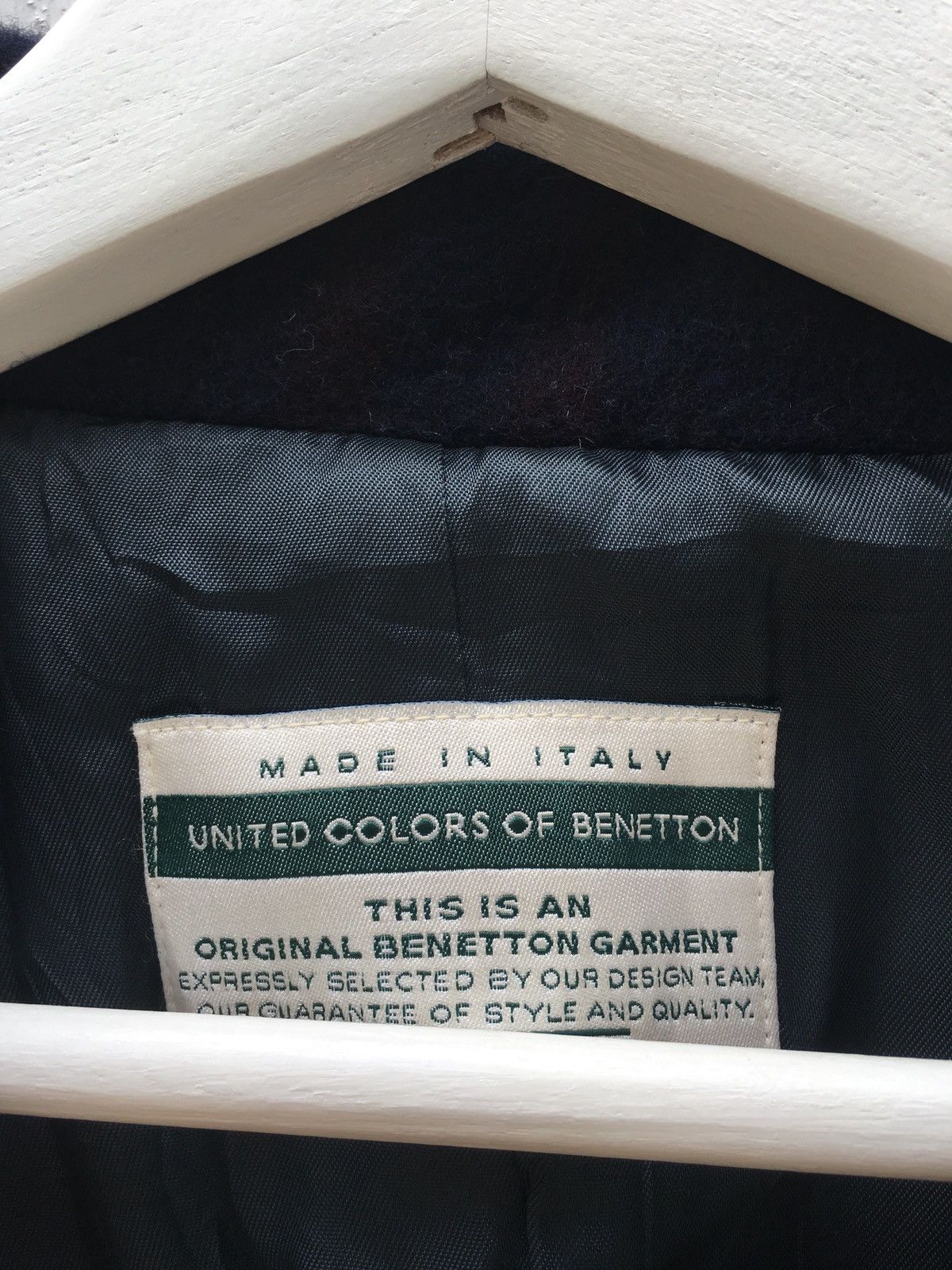 United Colors Of Benetton United Colors of Benettton Wool Winter Jacket Size US M / EU 48-50 / 2 - 4 Thumbnail