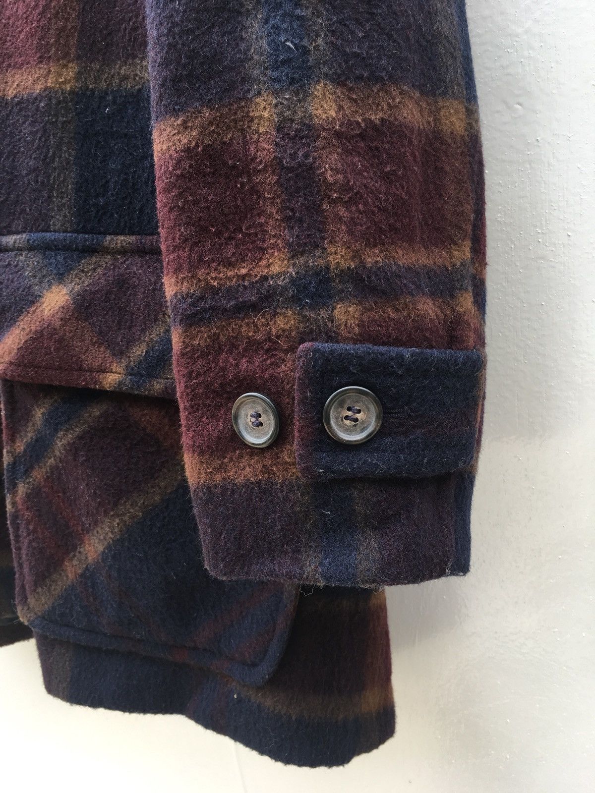United Colors Of Benetton United Colors of Benettton Wool Winter Jacket Size US M / EU 48-50 / 2 - 5 Thumbnail
