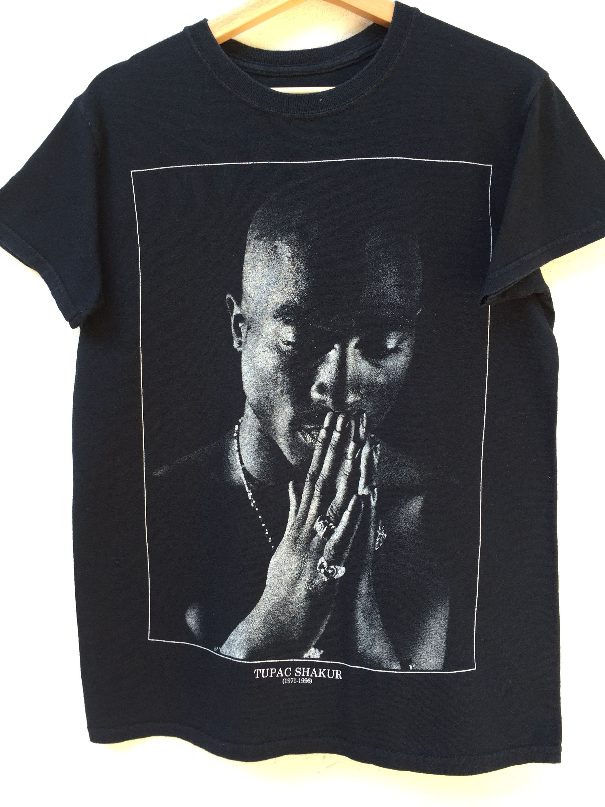 Band Tees Vtg 2Pac Tupac Shakur Rap Tee Hip-Hop Travis Scott Size US M / EU 48-50 / 2 - 5 Thumbnail