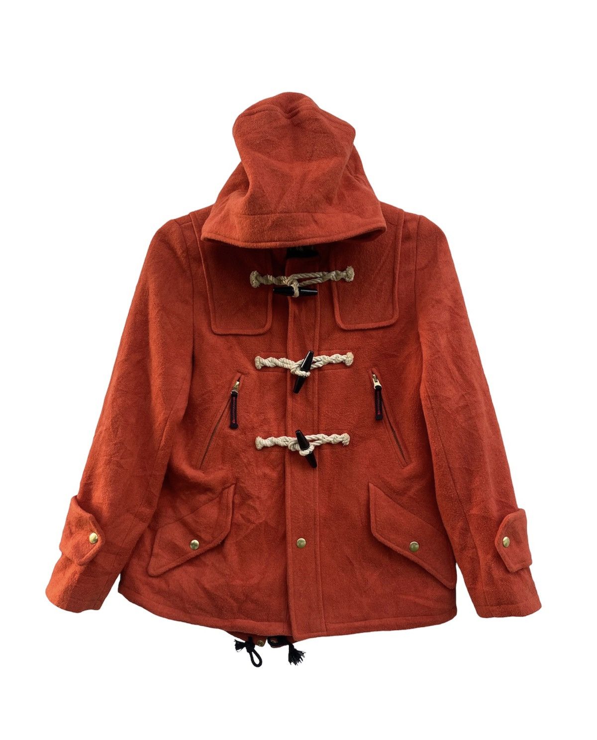 Issey Miyake ISSEY MIYAKE BRAND NE-NET JACKET WITH HOODIES Size US M / EU 48-50 / 2 - 1 Thumbnail