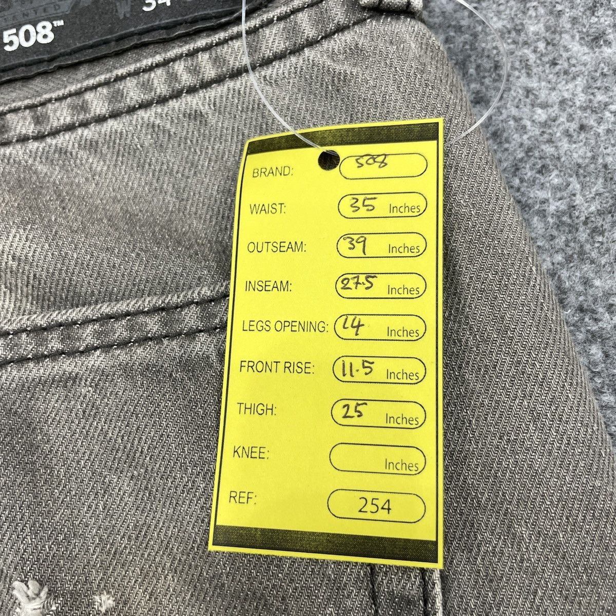 Levi's × Vintage Vintage Levi's 508 Faded Jeans -wc 254 Size US 35 - 9 Thumbnail