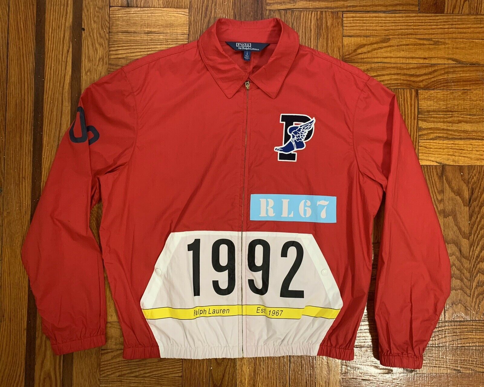 Polo Ralph Lauren Polo Ralph Lauren Stadium P Wing Plate Windbreaker LARGE Size US L / EU 52-54 / 3 - 2 Thumbnail