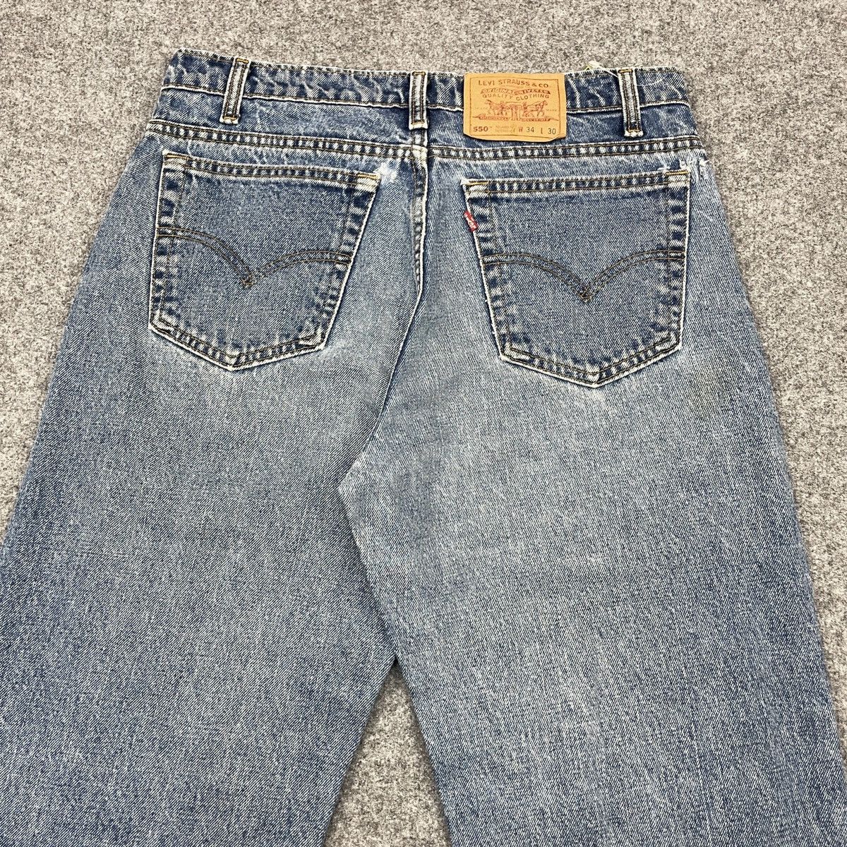 Levi's × Vintage Vintage Levi's 550 Faded Blue Jeans -wc 253 Size US 33 - 4 Thumbnail