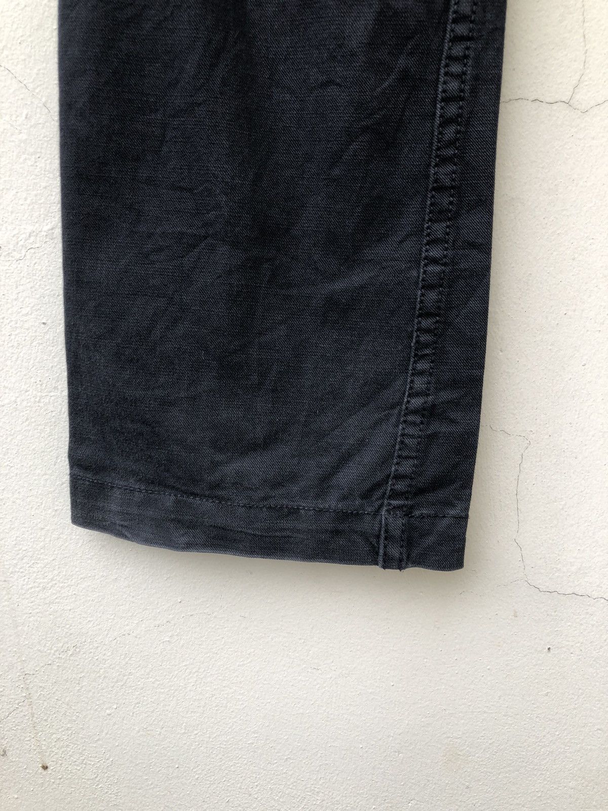wjk Acoustic Japan Black Parachute Flare Cargo Trouser Pant Size US 31 - 19 Thumbnail