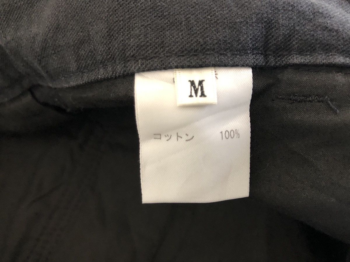 wjk Acoustic Japan Black Parachute Flare Cargo Trouser Pant Size US 31 - 22 Thumbnail