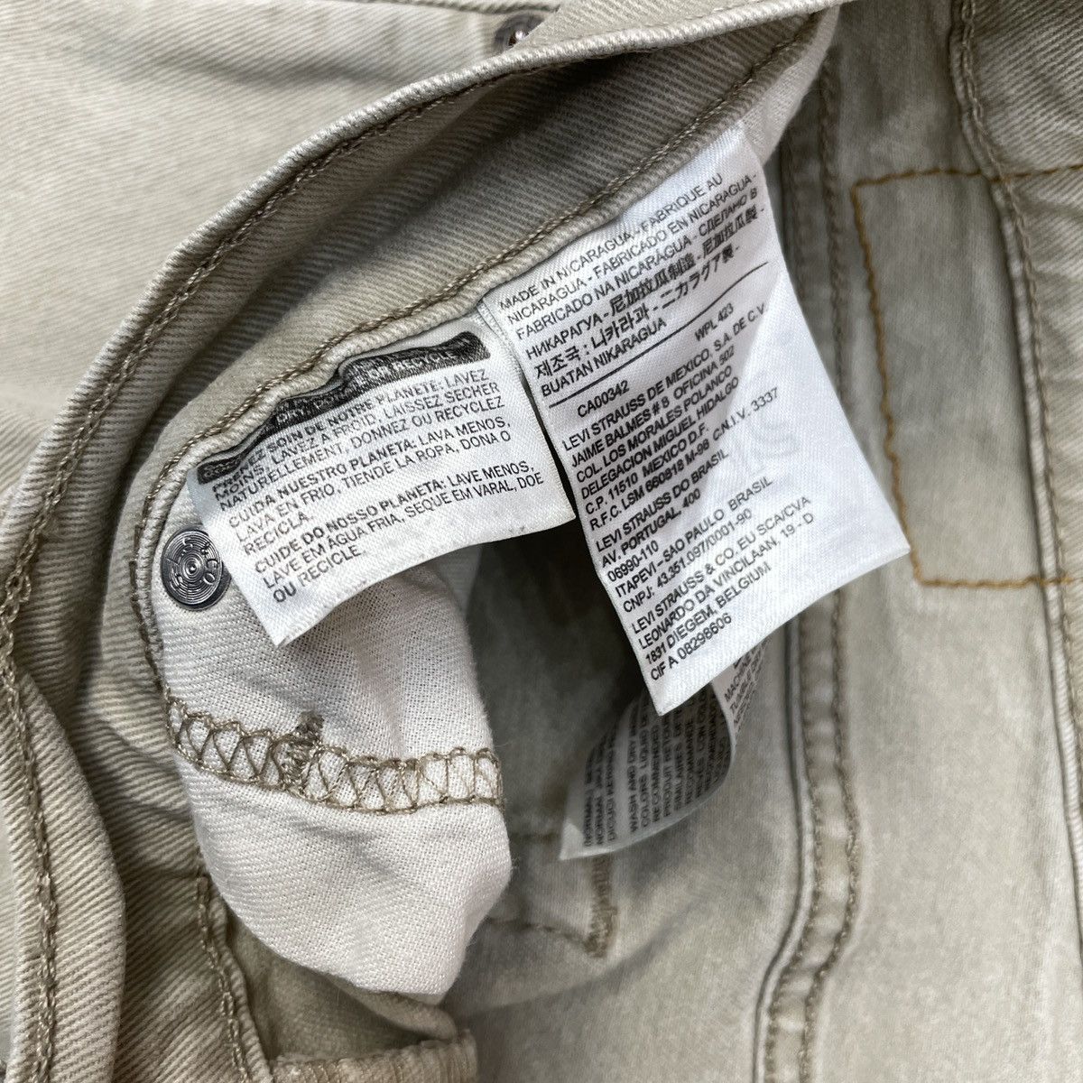 Levi's × Vintage Vintage Levi's 513 Jeans -wc 250 Size US 33 - 5 Thumbnail