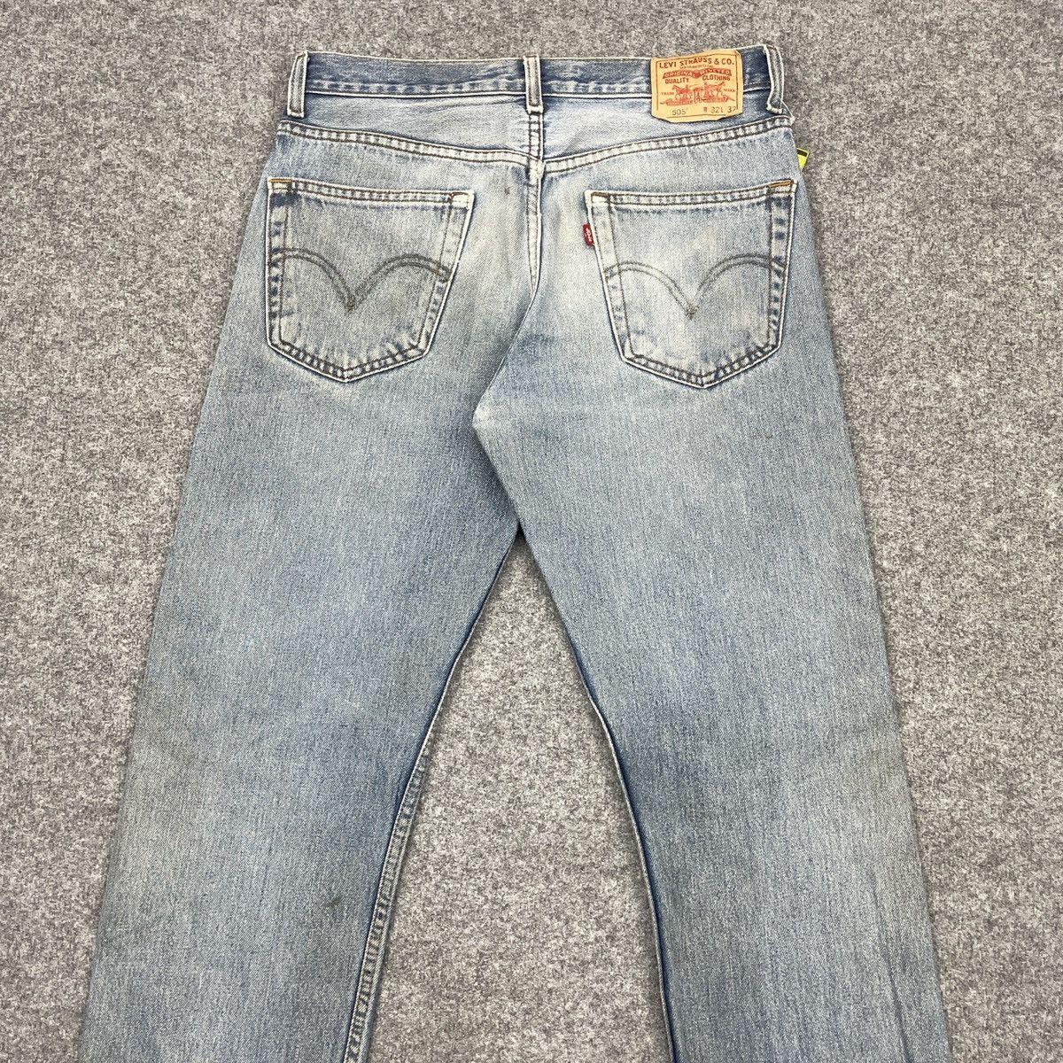 Levi's × Vintage Vintage Levi's 505 Faded Jeans - wc 252 Size US 33 - 3 Thumbnail