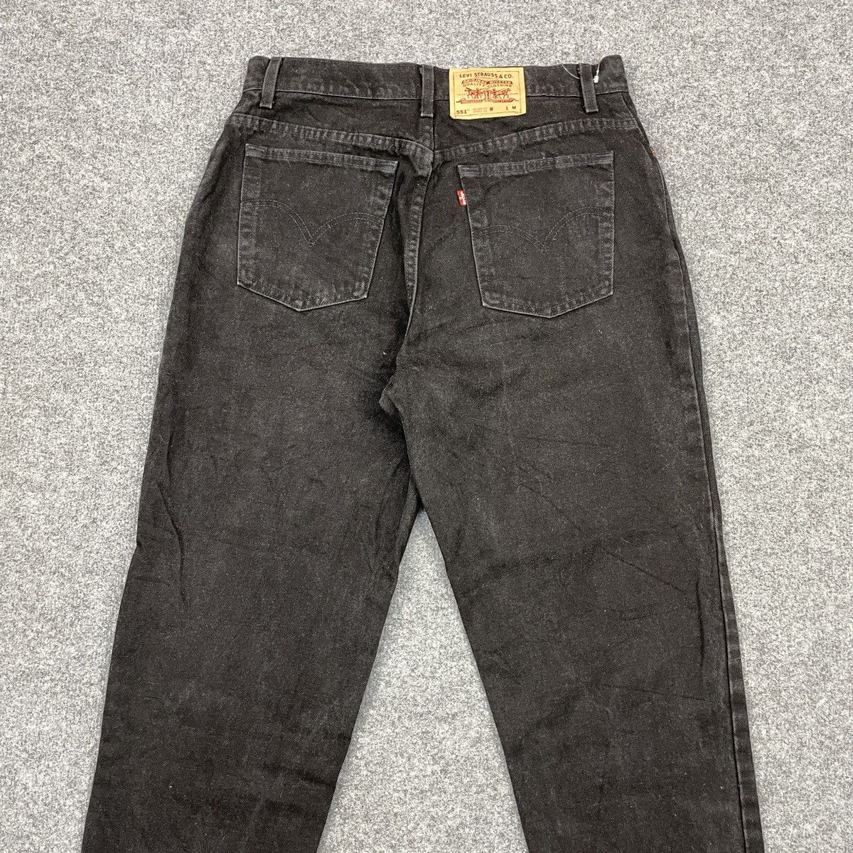 Levi's × Vintage Vintage Levi's 551 Super Black Jeans -wc 251 Size US 34 / EU 50 - 3 Thumbnail