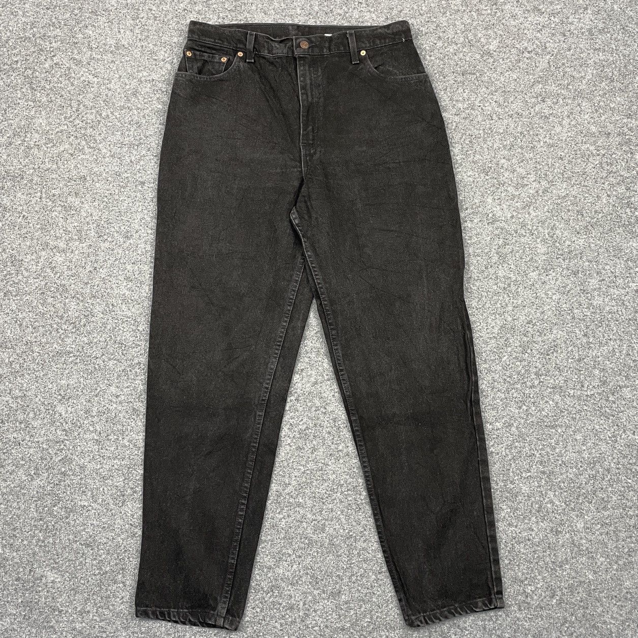 Levi's × Vintage Vintage Levi's 551 Super Black Jeans -wc 251 Size US 34 / EU 50 - 1 Thumbnail
