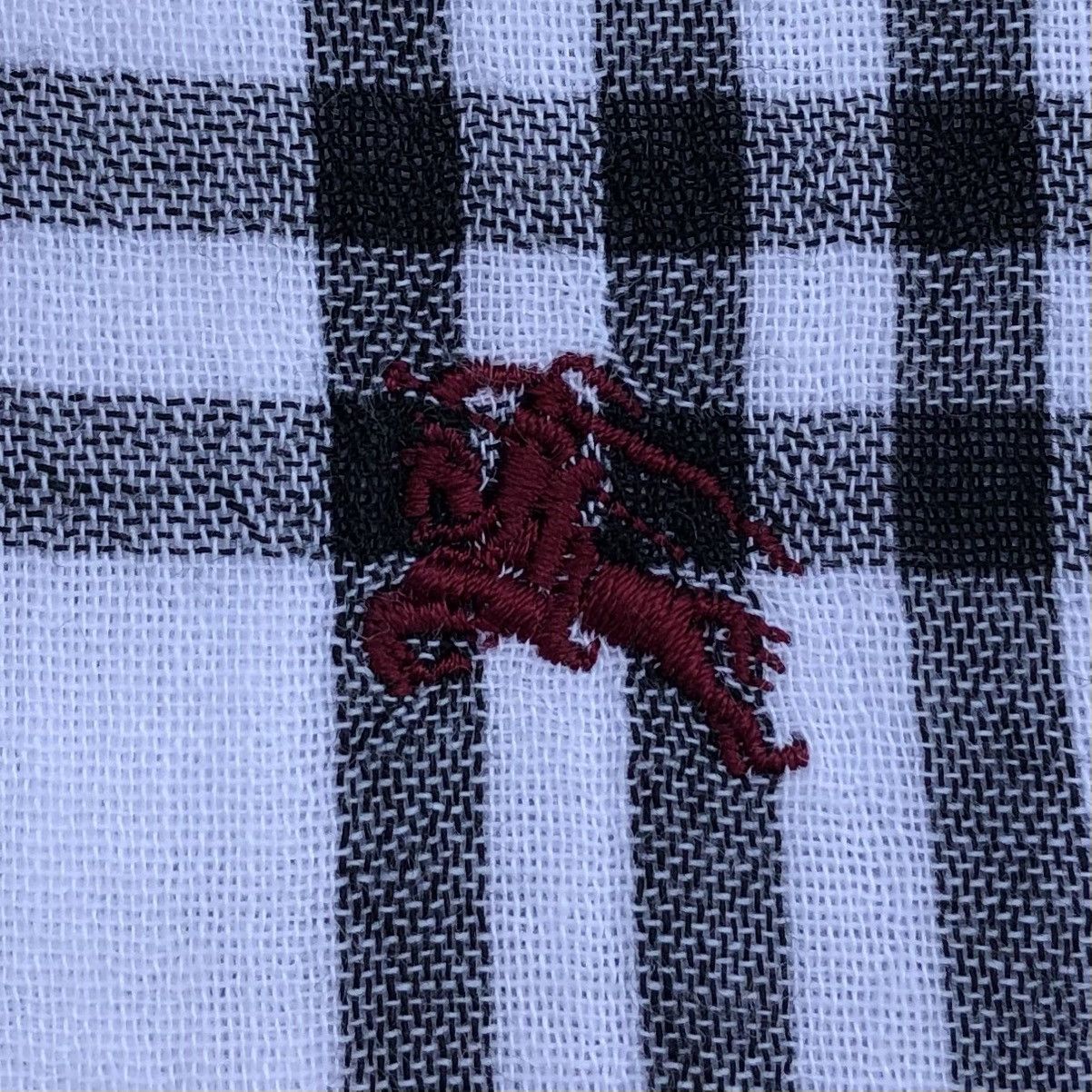 Burberry Burberry Black Label Checked Embroidered Logo Long Sleeves Size US M / EU 48-50 / 2 - 9 Thumbnail