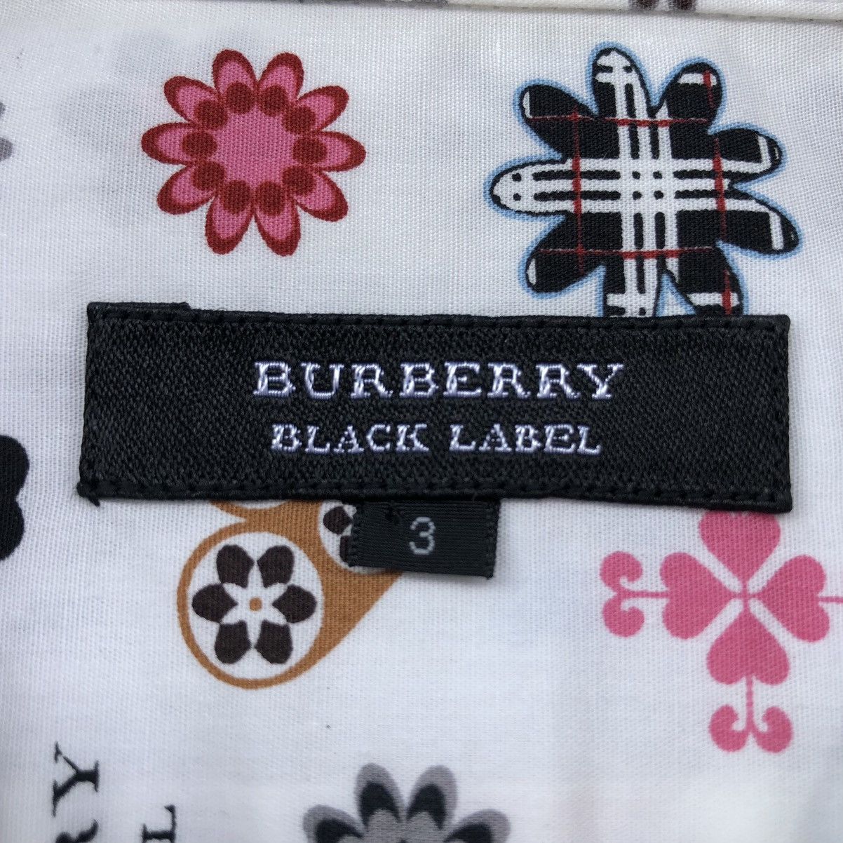 Burberry Burberry BlackLabel Spell Out Over Print Long Sleeve Size US M / EU 48-50 / 2 - 16 Thumbnail