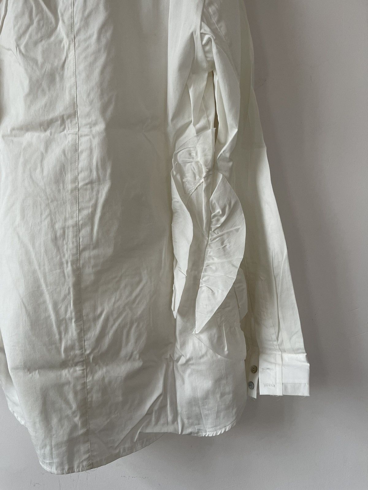 Aleksandr Manamis Cotton Shirt with Frills