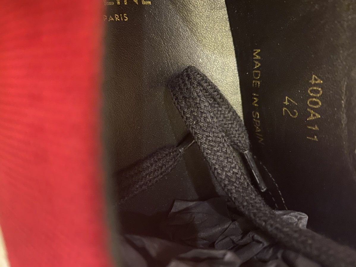 Celine × Hedi Slimane Blue and red low top sneaker Sz40/41 Size US 7 / EU 40 - 6 Thumbnail