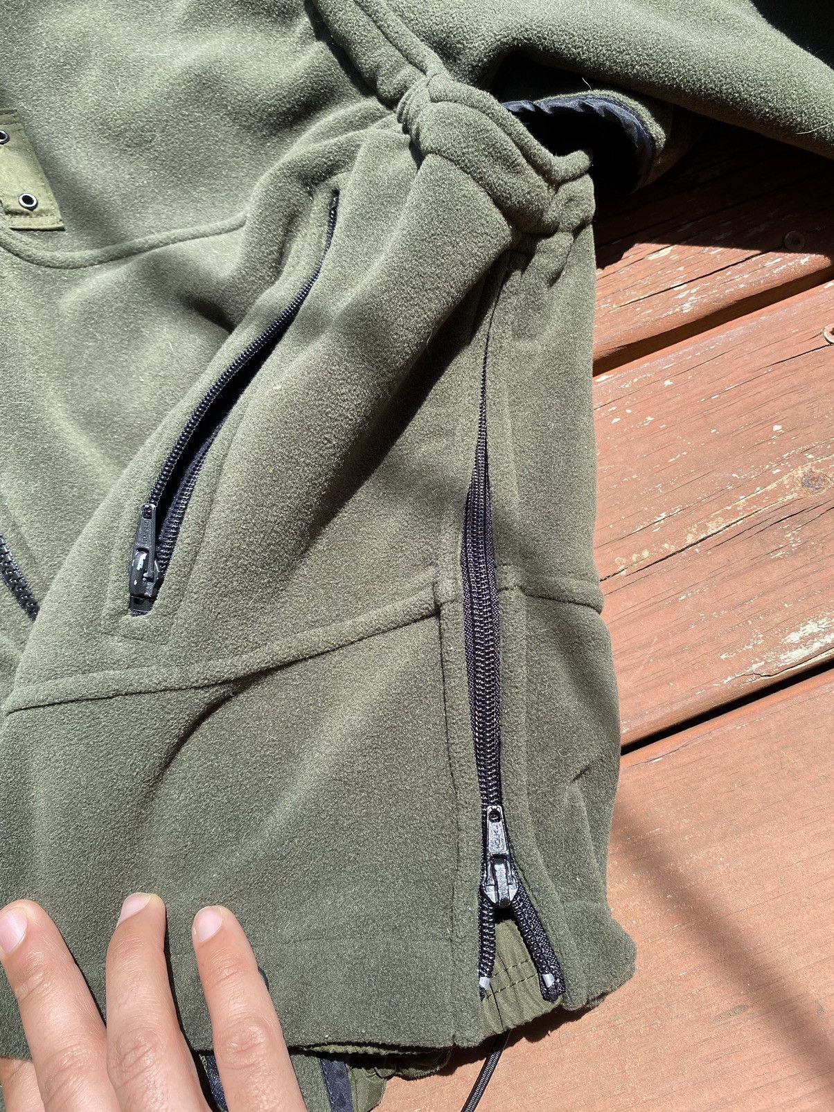Vintage Crazy Vintage Military Fleece Removable Sleeves essential Size US XL / EU 56 / 4 - 7 Thumbnail