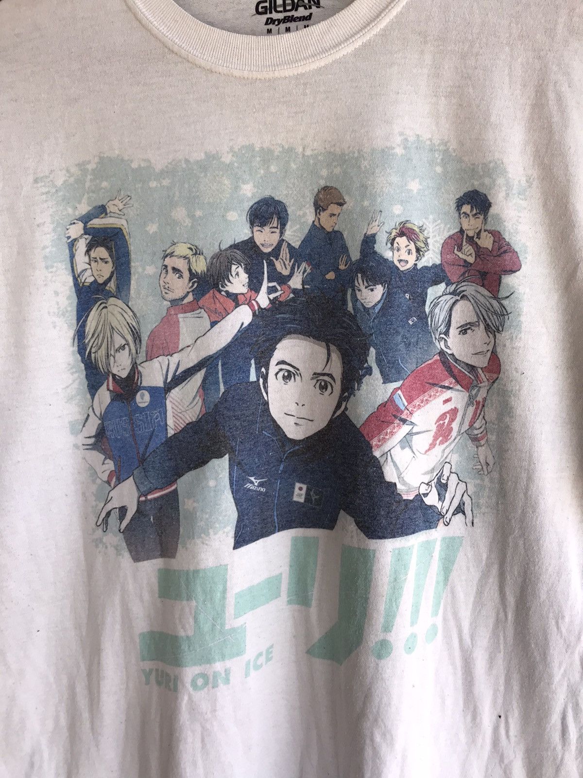Anime Yuri On Ice Poly Cotton Anime Tees Size US M / EU 48-50 / 2 - 2 Thumbnail