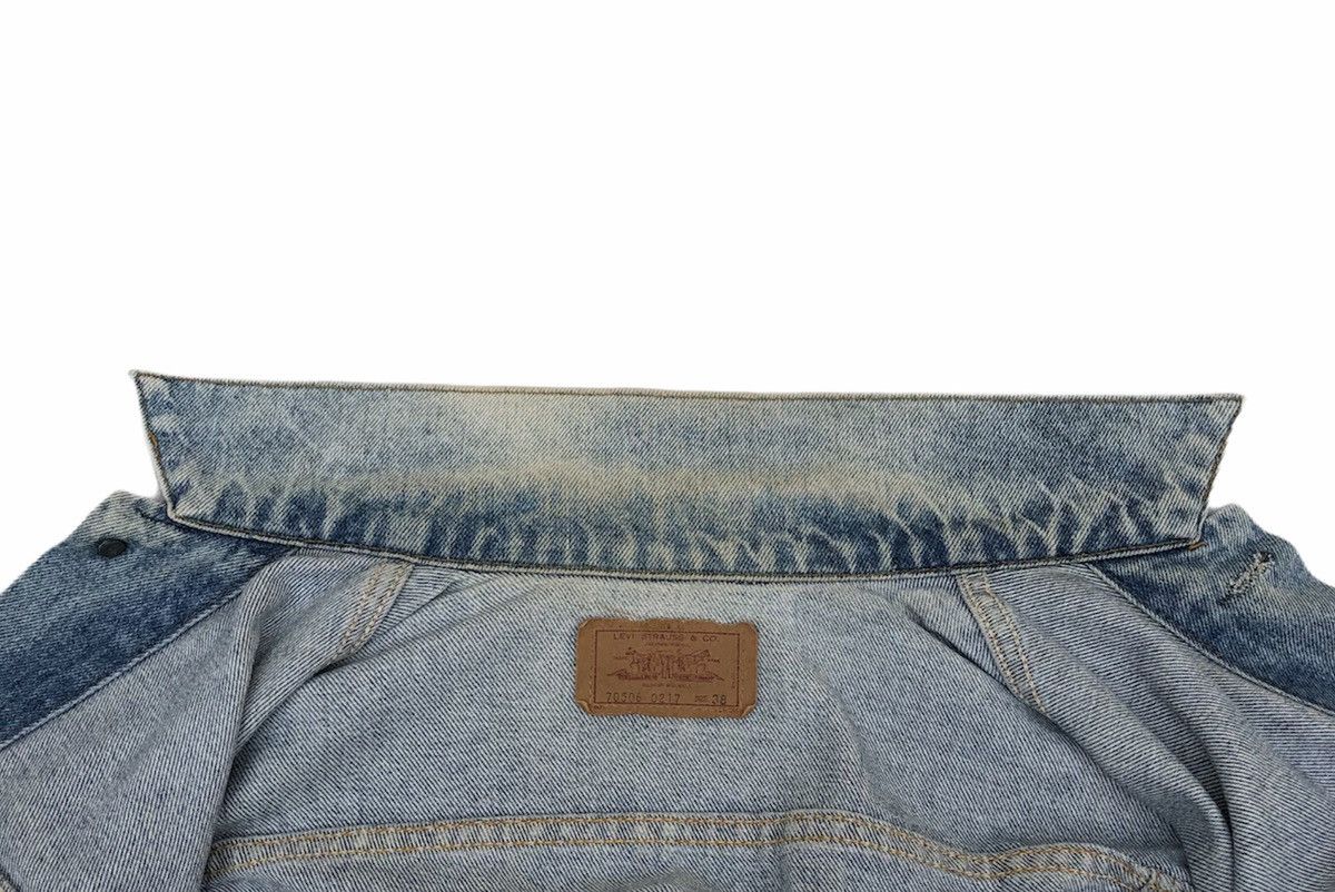 Levi's 🔥Vintage 90s Levi's Trucker Denim Jacket Made In USA Size US S / EU 44-46 / 1 - 13 Thumbnail