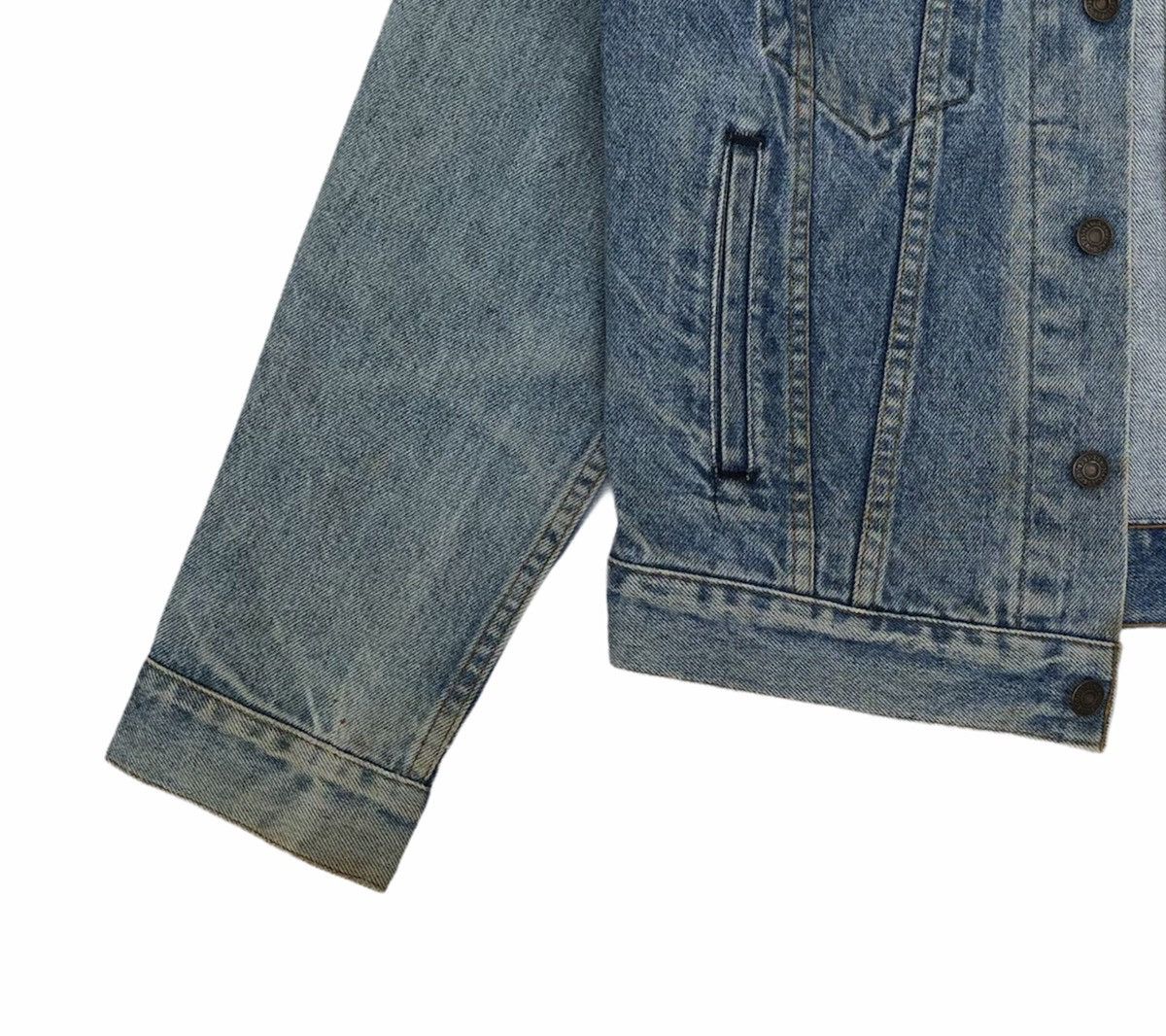 Levi's 🔥Vintage 90s Levi's Trucker Denim Jacket Made In USA Size US S / EU 44-46 / 1 - 6 Thumbnail