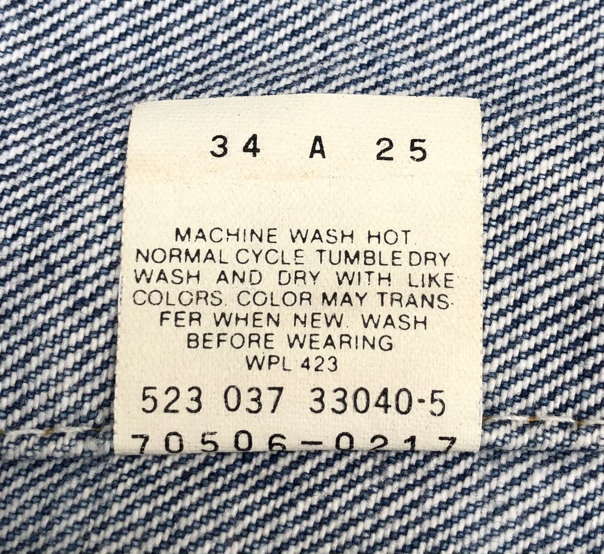 Levi's 🔥Vintage 90s Levi's Trucker Denim Jacket Made In USA Size US S / EU 44-46 / 1 - 16 Thumbnail
