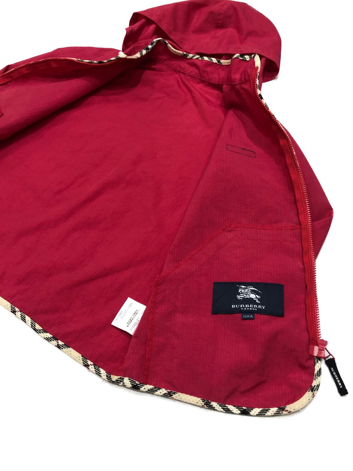 Burberry Burberry London Windbreaker Hooded Kids Size US XS / EU 42 / 0 - 10 Thumbnail