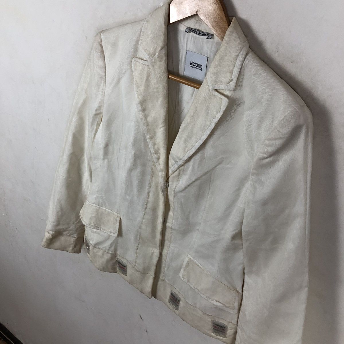 Moschino RARE DESIGN MOSCHINO CHEAP AND CHIC JACKET MADE IN ITALY Size US S / EU 44-46 / 1 - 5 Thumbnail