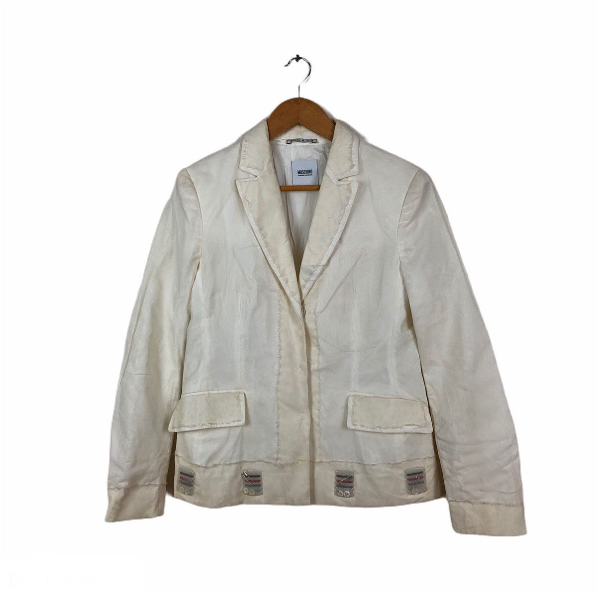 Moschino RARE DESIGN MOSCHINO CHEAP AND CHIC JACKET MADE IN ITALY Size US S / EU 44-46 / 1 - 1 Thumbnail
