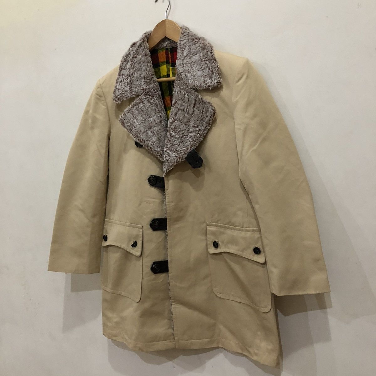 Japanese Brand Crest Mink Fur Long Coat Punk Design Size US L / EU 52-54 / 3 - 3 Thumbnail
