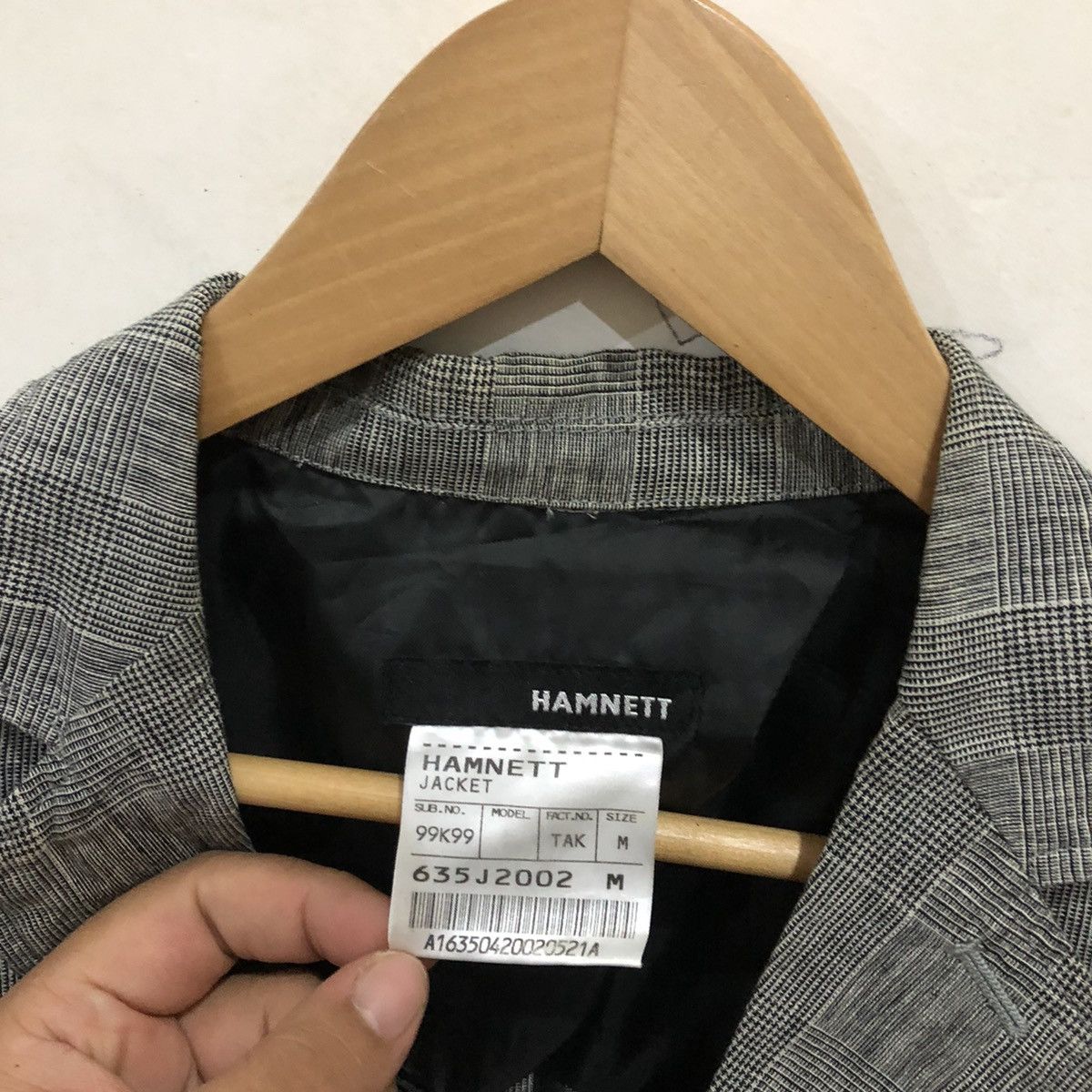 Katharine Hamnett London Hamnett Jacket Tartan Design Size US M / EU 48-50 / 2 - 7 Thumbnail
