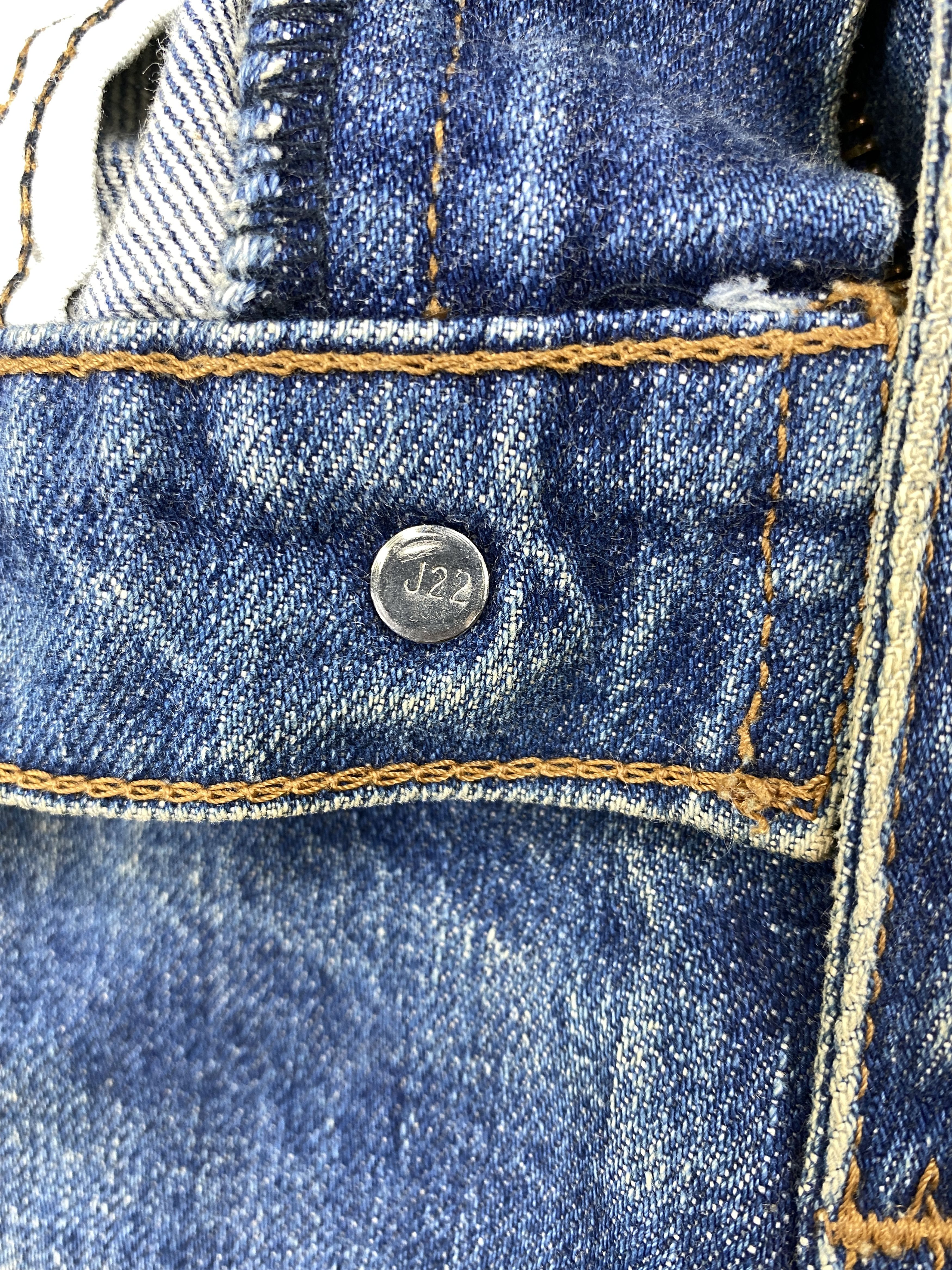 Levi's Blue Distressed Vintage Levi's 603 31x30 Denim -JN1230 Size US 31 - 7 Thumbnail