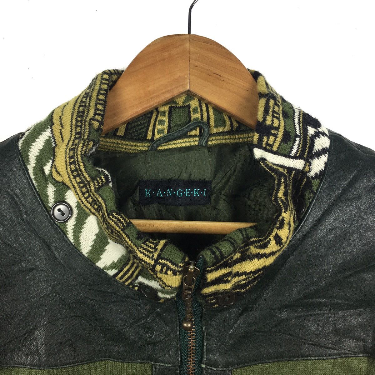 Japanese Brand × Vintage Vintage JAPANESE BRAND Retro Classic Design Wool Jacket Size US L / EU 52-54 / 3 - 5 Thumbnail