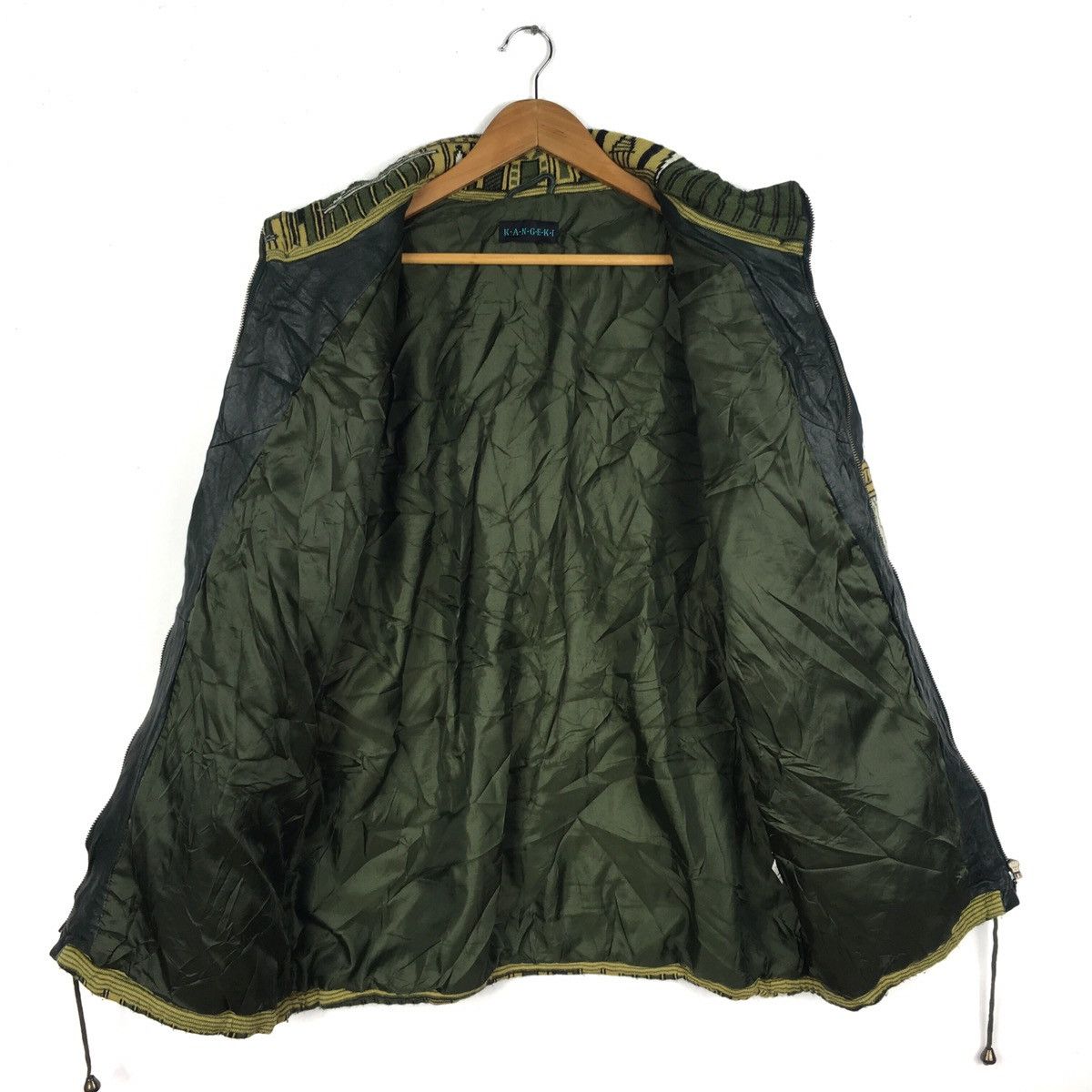 Japanese Brand × Vintage Vintage JAPANESE BRAND Retro Classic Design Wool Jacket Size US L / EU 52-54 / 3 - 3 Thumbnail