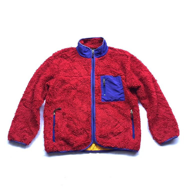 image of Outdoor Life Fleece Never Seen Thing Winter Jacket Not Patagonia in Red, Men's (Size Medium)