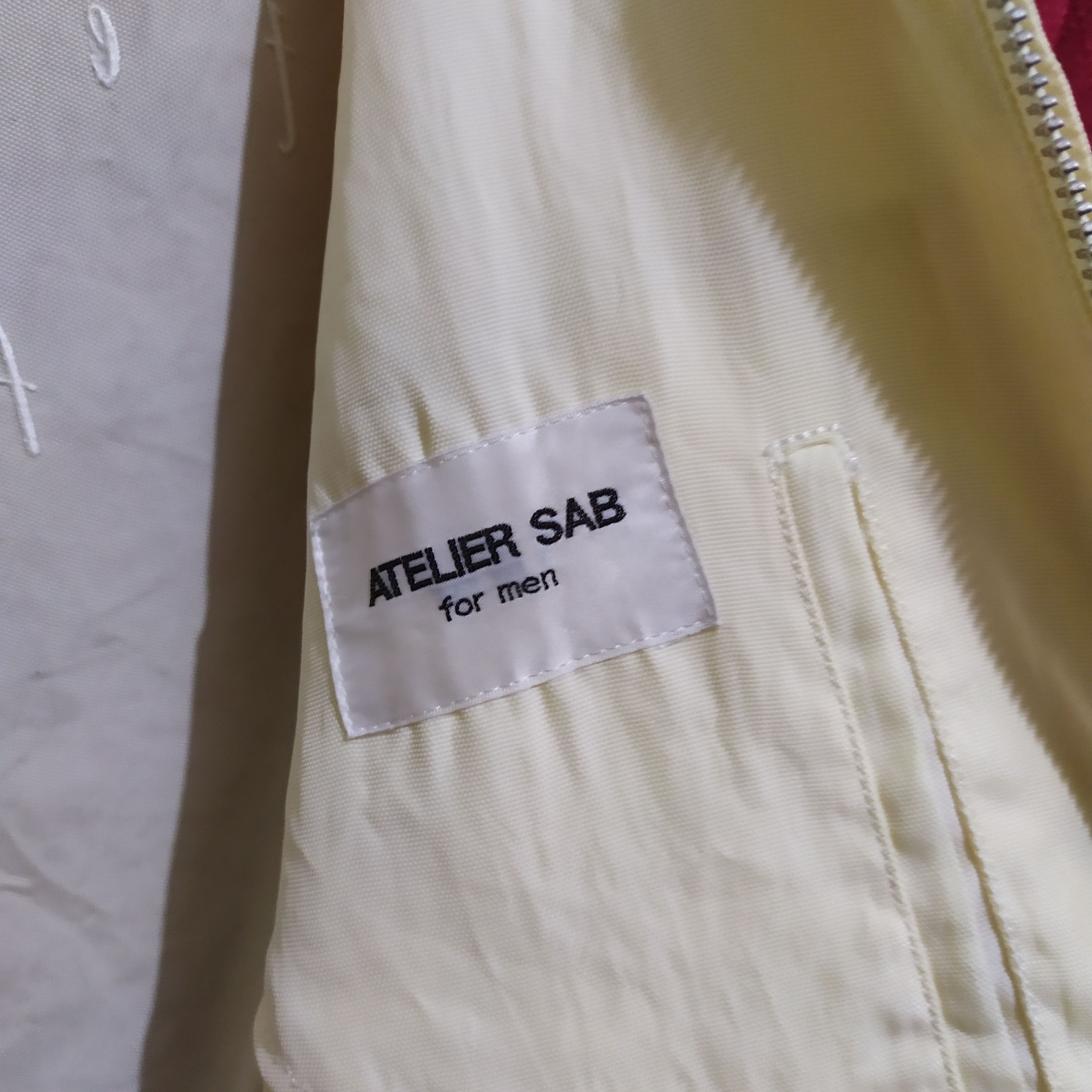 Japanese Brand × Vintage Bomber Atelier Sab For Men Not Issey miyake Yohji Yamamoto Size US M / EU 48-50 / 2 - 5 Thumbnail