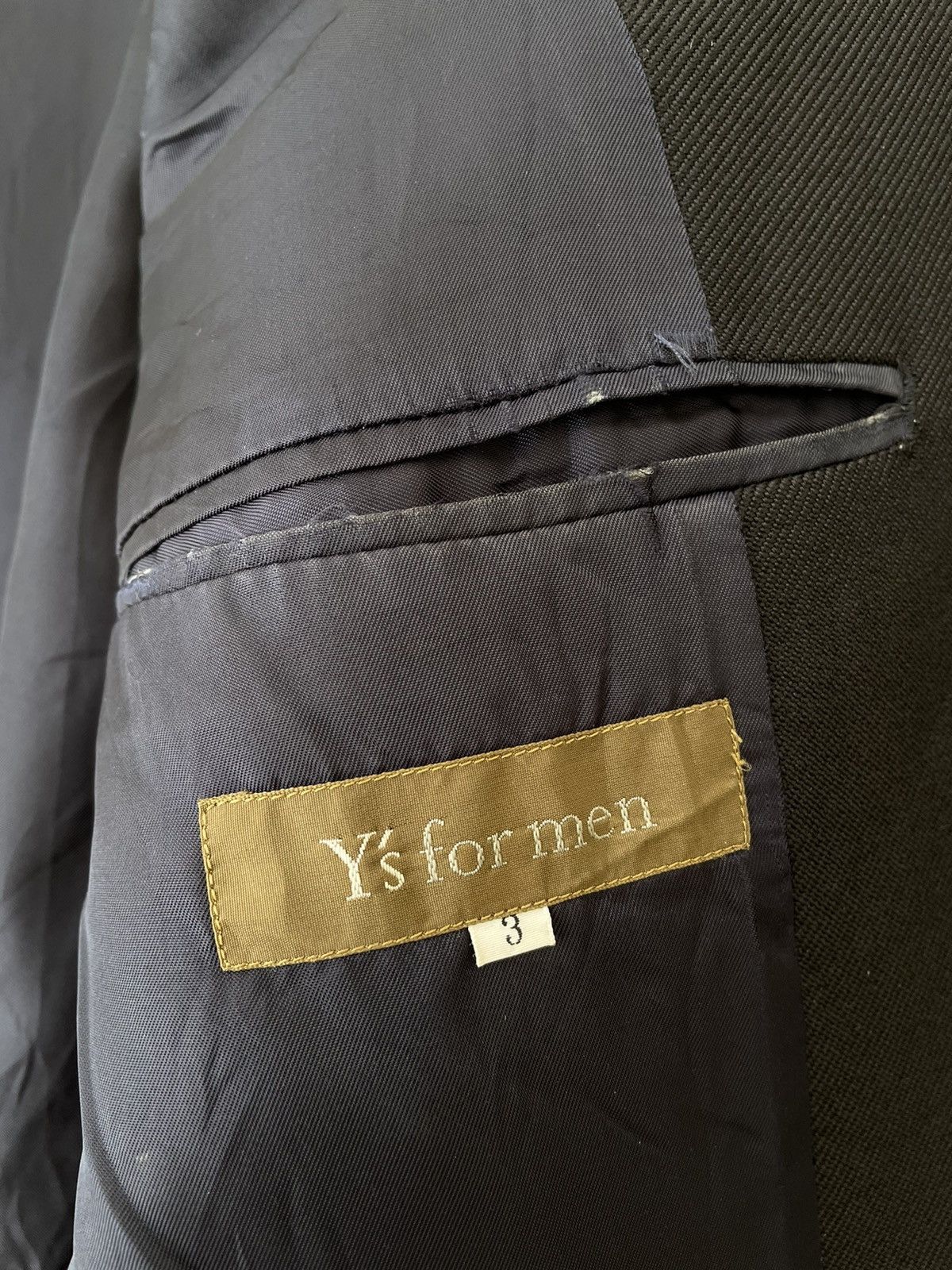 Yohji Yamamoto YS FOR MEN JACKET COAT Size US L / EU 52-54 / 3 - 6 Thumbnail